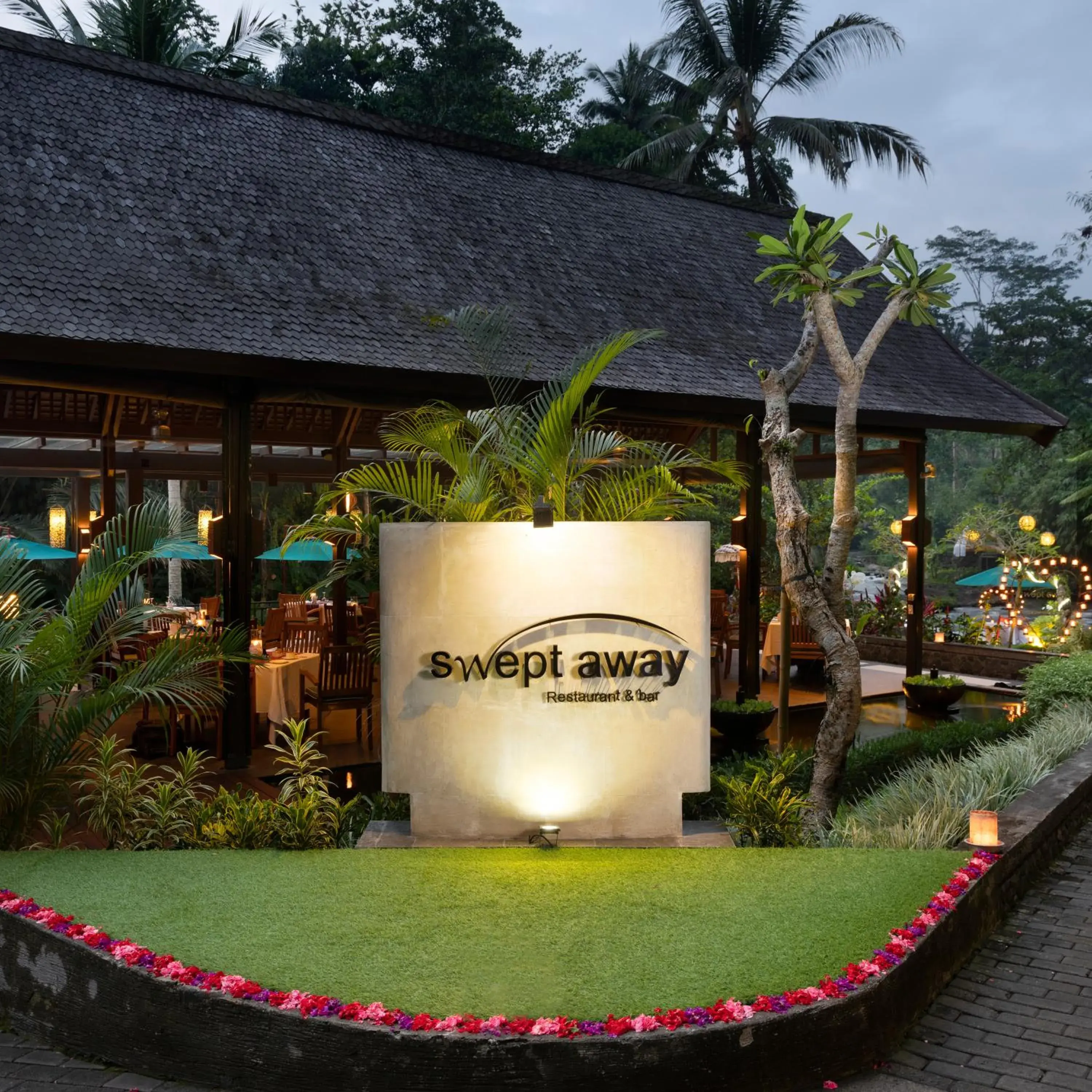 Restaurant/places to eat, Property Building in The Samaya Ubud Villas