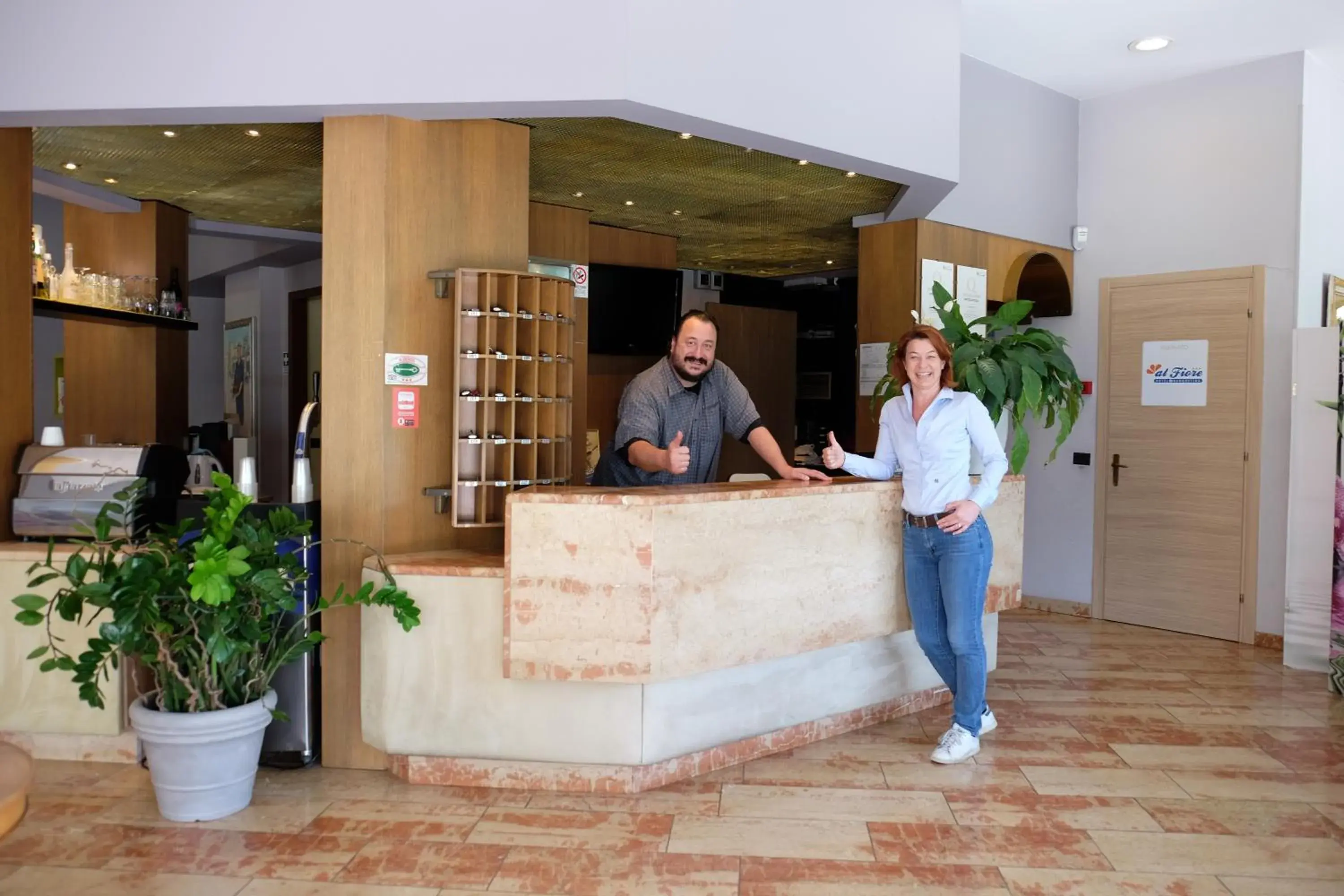 Staff, Lobby/Reception in Hotel Ristorante Al Fiore