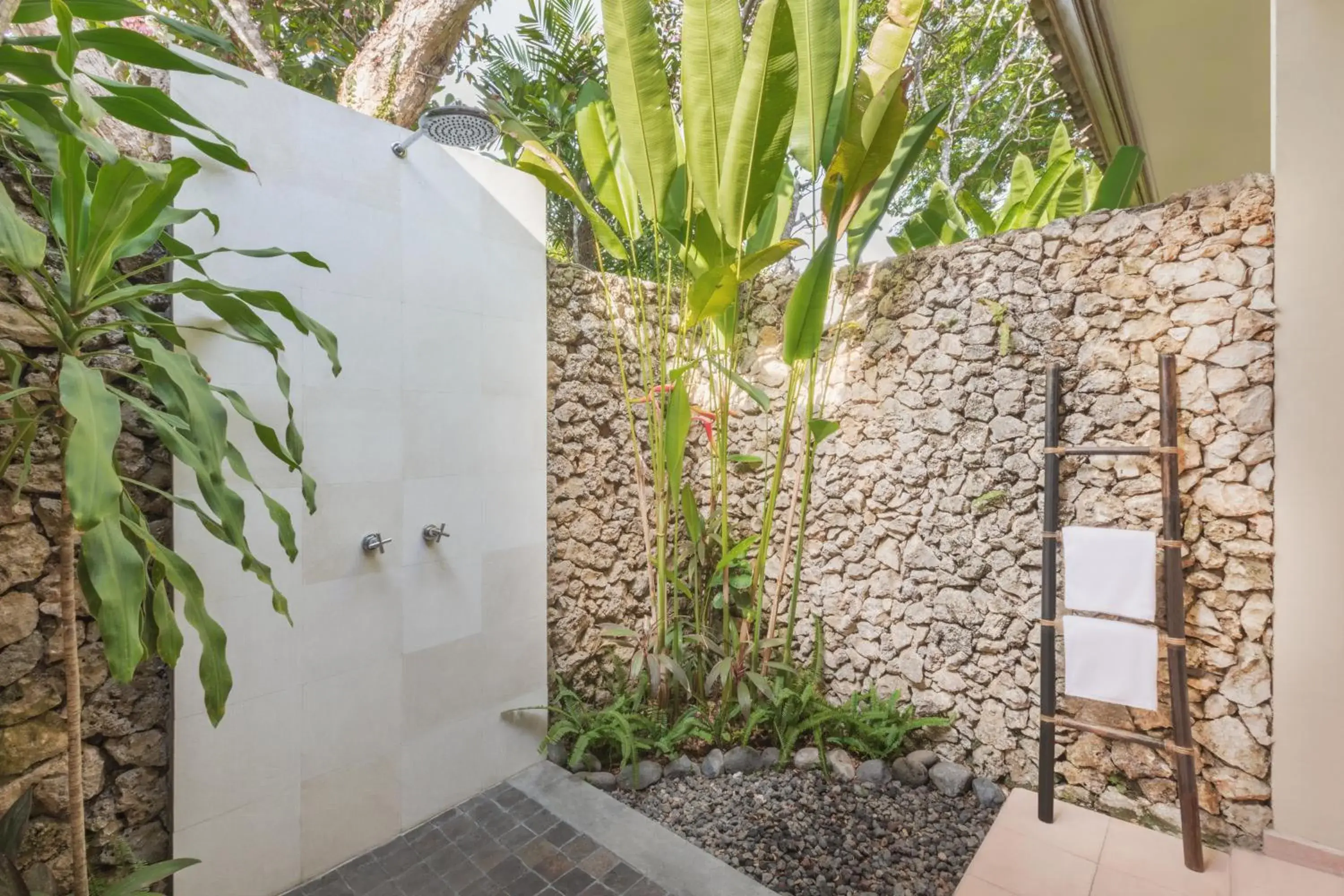 Shower in The Pavilions Bali - CHSE Certified