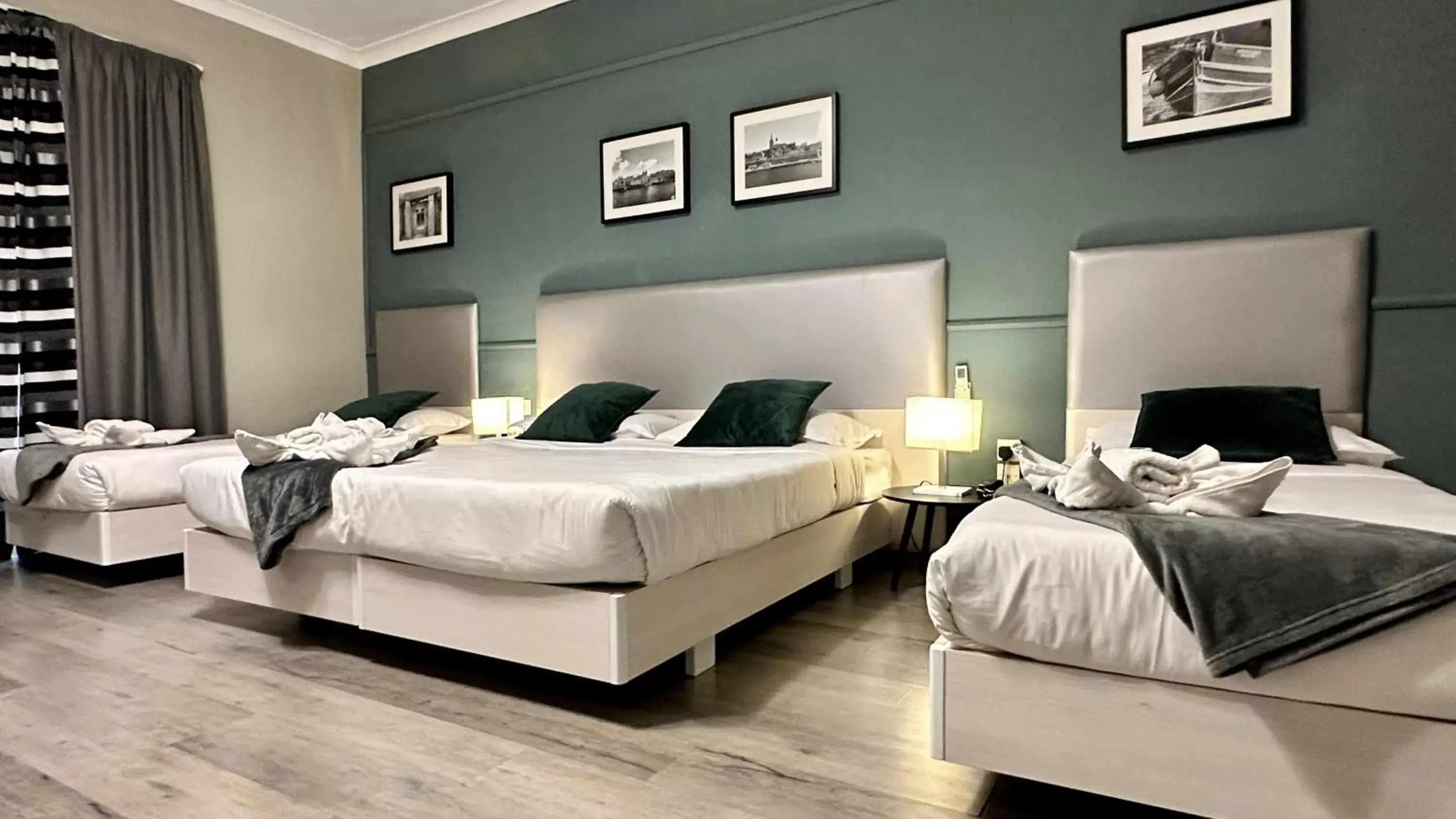 Bed in Sliema Marina Hotel