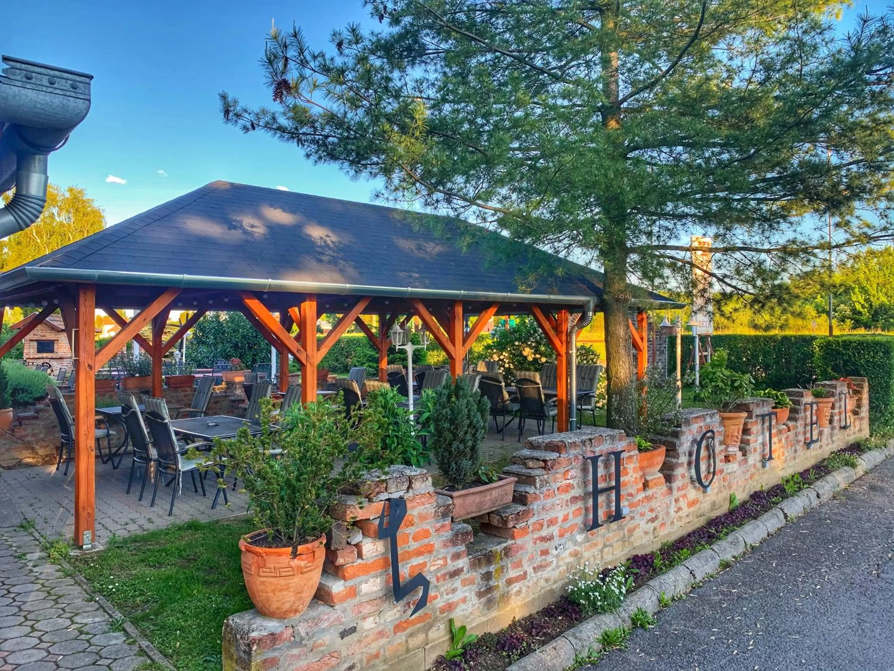 Garden in Hotel Zéta
