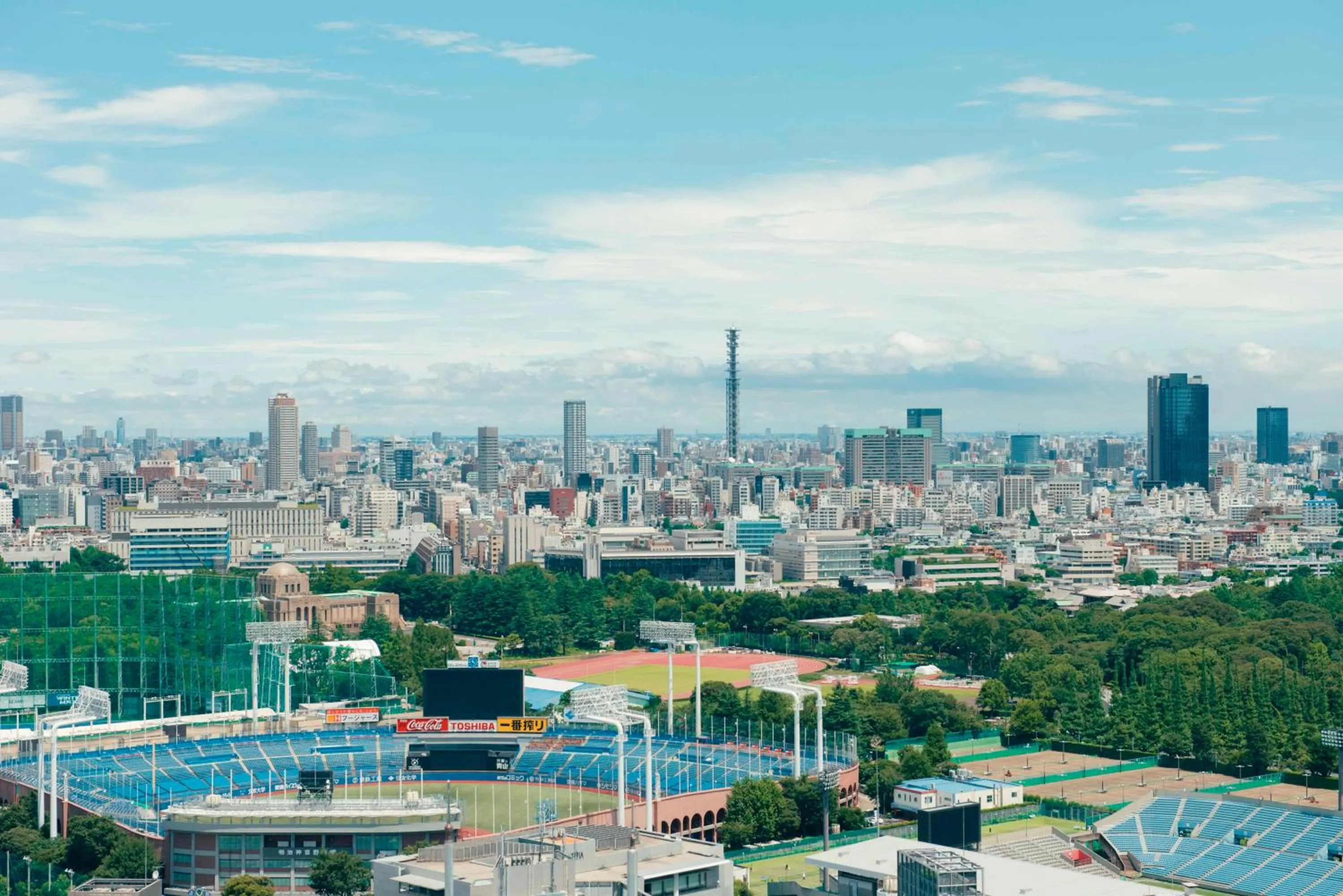 City view in THE AOYAMA GRAND HOTEL