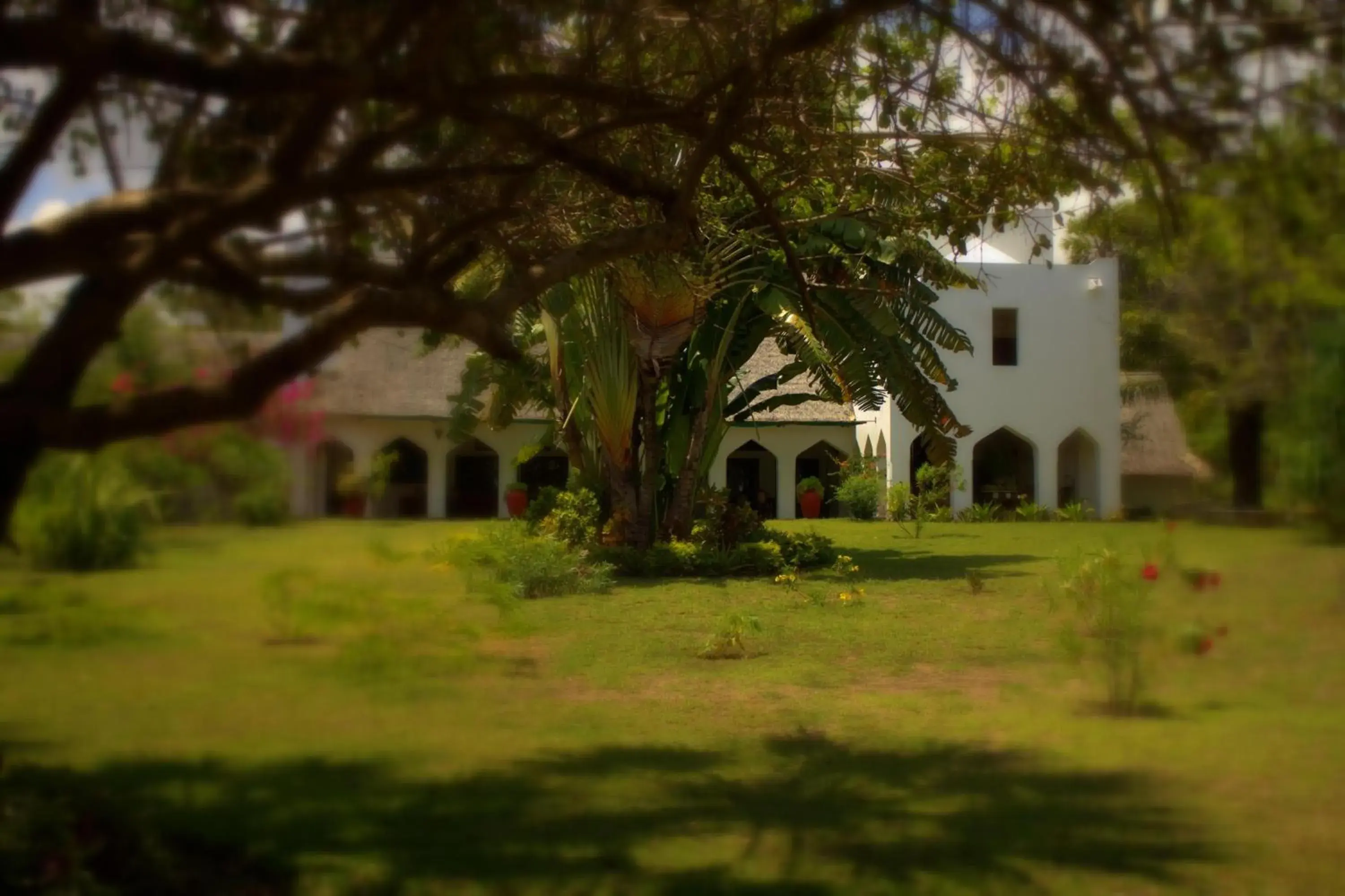 Facade/entrance, Property Building in Amani Beach Hotel