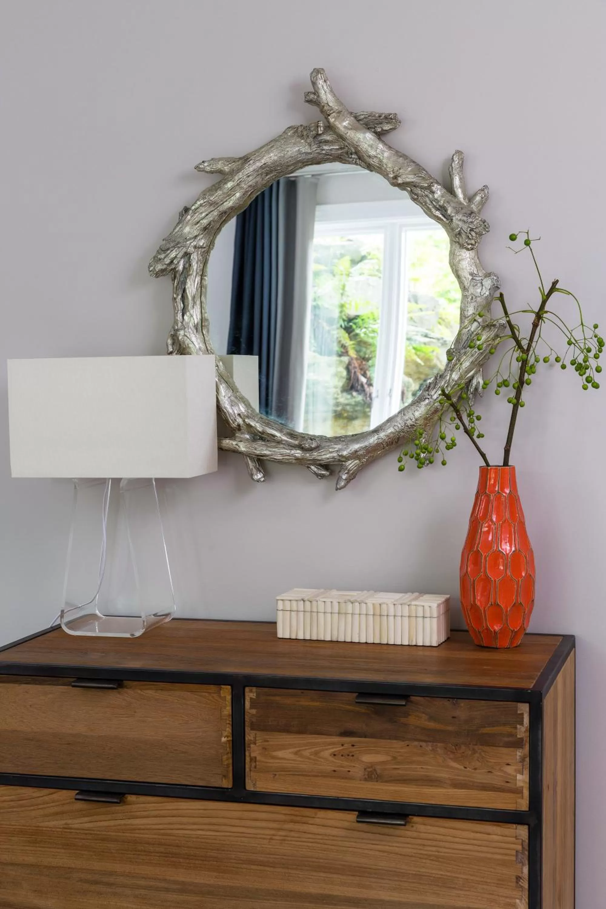 Decorative detail in Field Guide Lodge