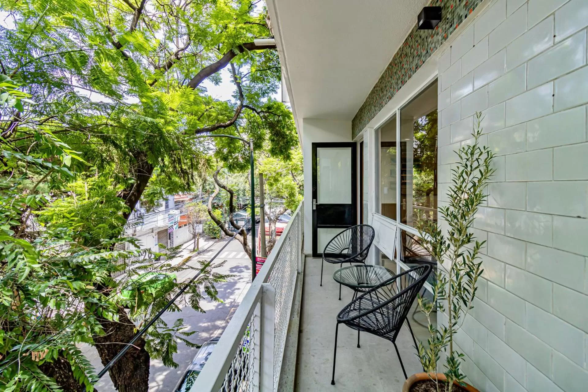 Balcony/Terrace in Mi Zona Lodging WTC