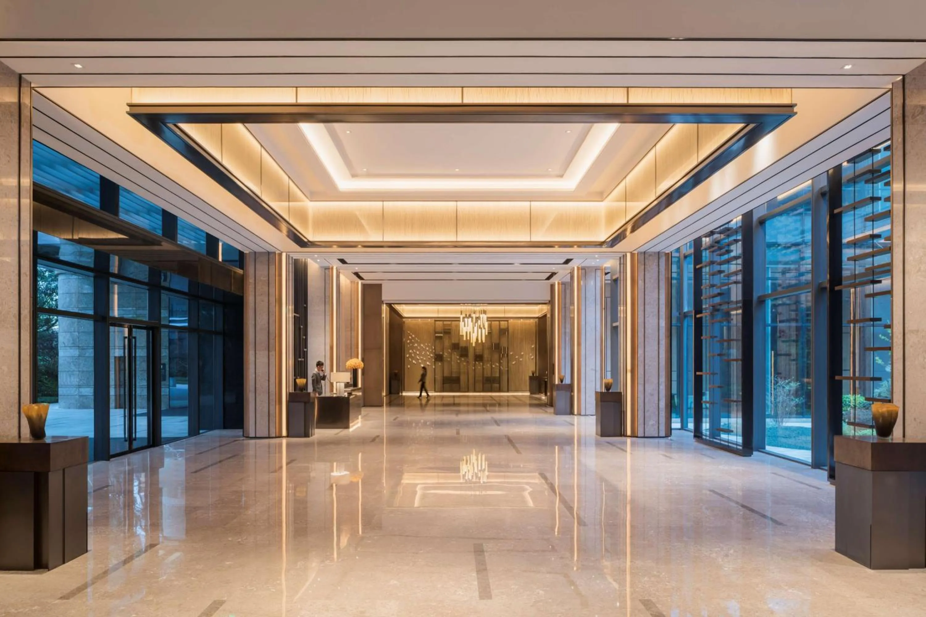 Lobby or reception in Hyatt Regency Fuzhou Cangshan
