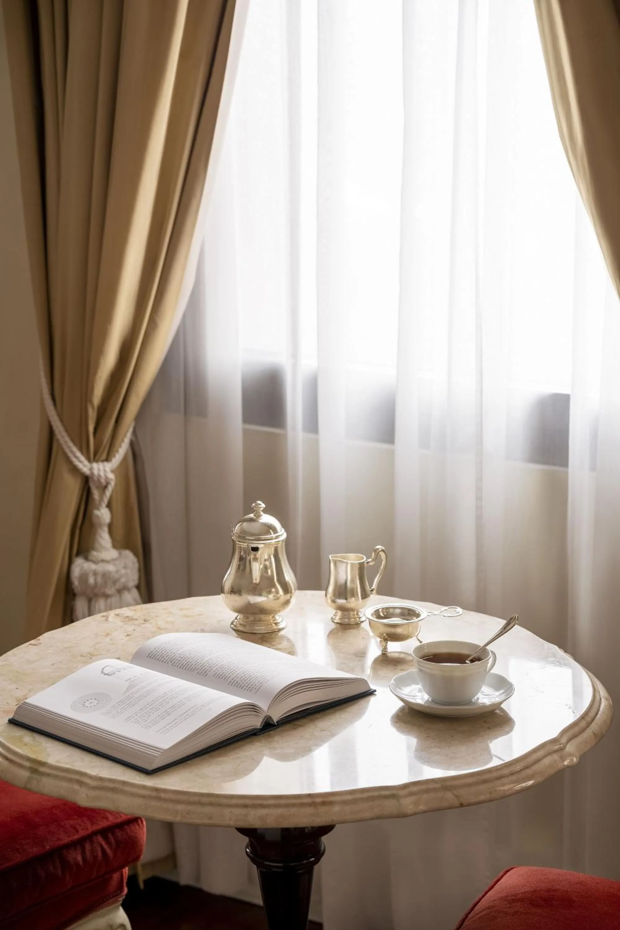 Seating area in Hotel Cipriani, A Belmond Hotel, Venice