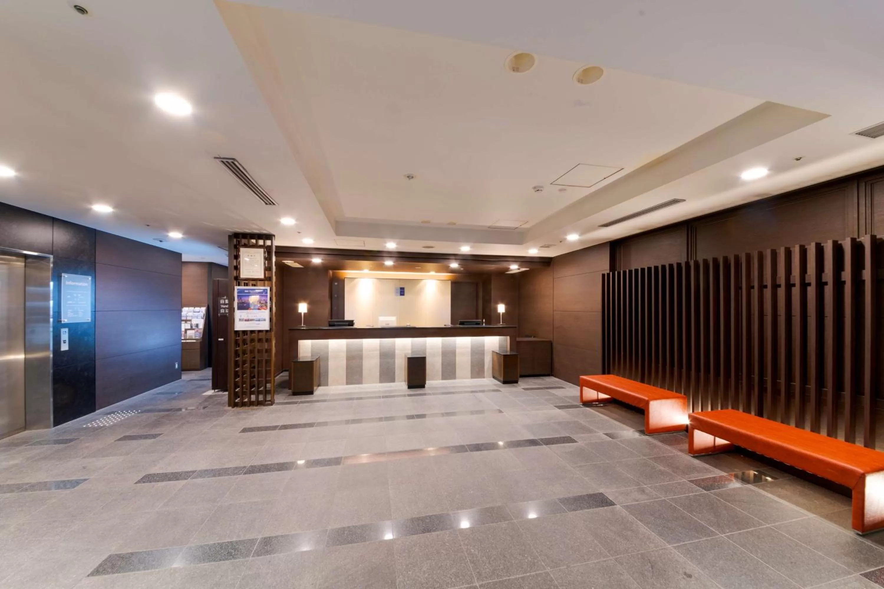 Lobby or reception in Best Western Hotel Fino Osaka Shinsaibashi