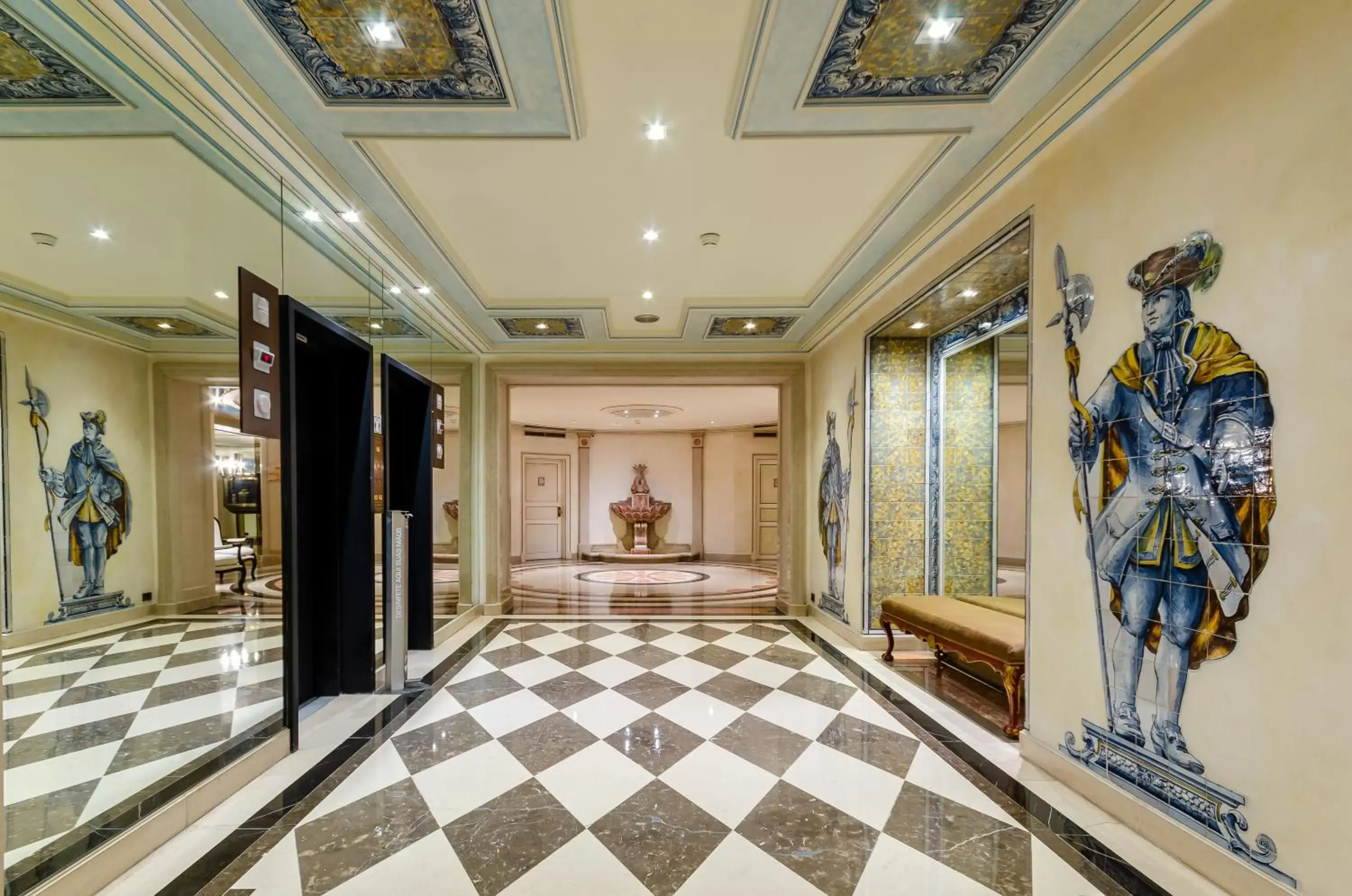 Decorative detail, Lobby/Reception in Olissippo Lapa Palace – The Leading Hotels of the World