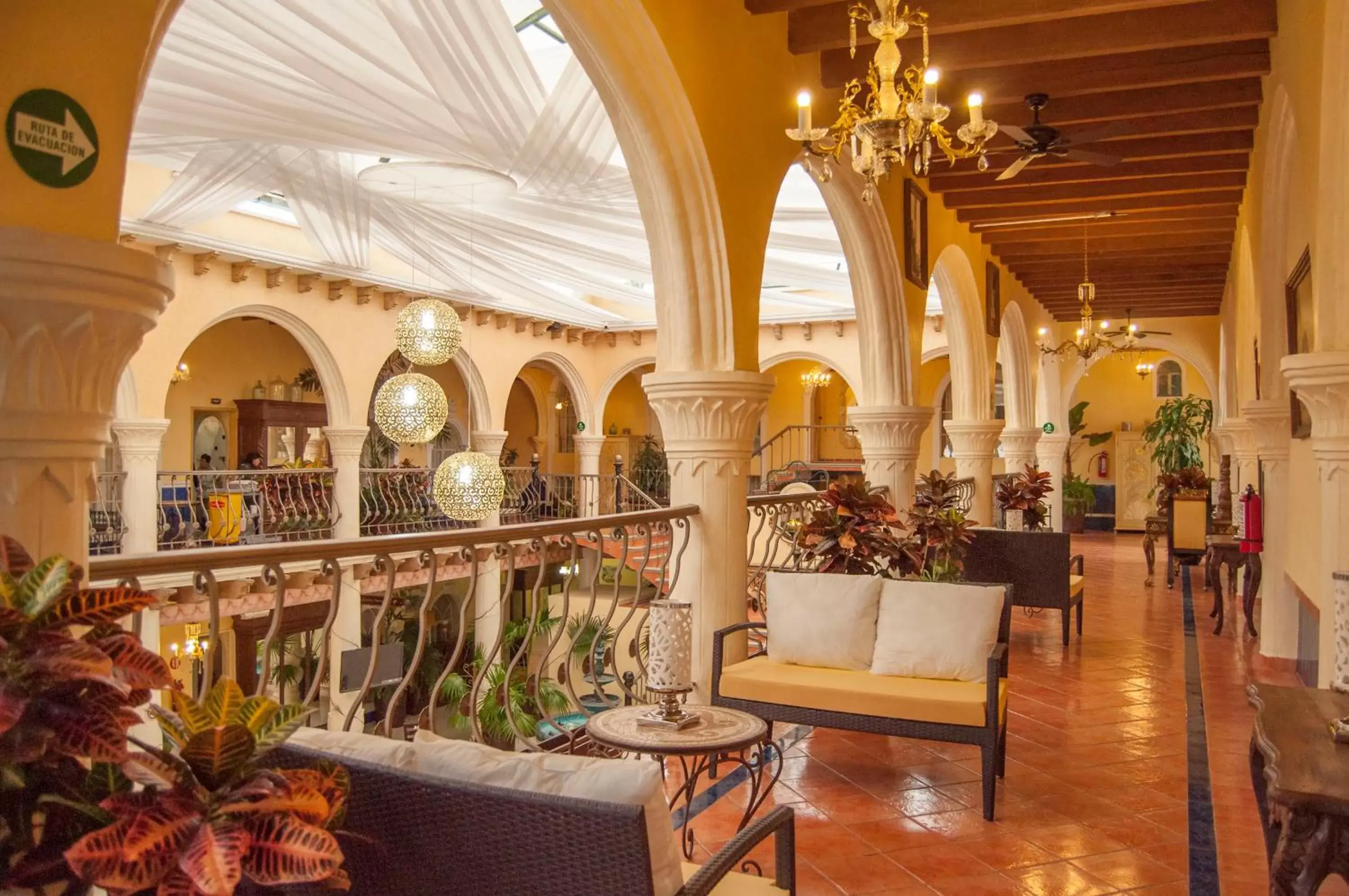 Living room in Centro Hotel Villa las Margaritas