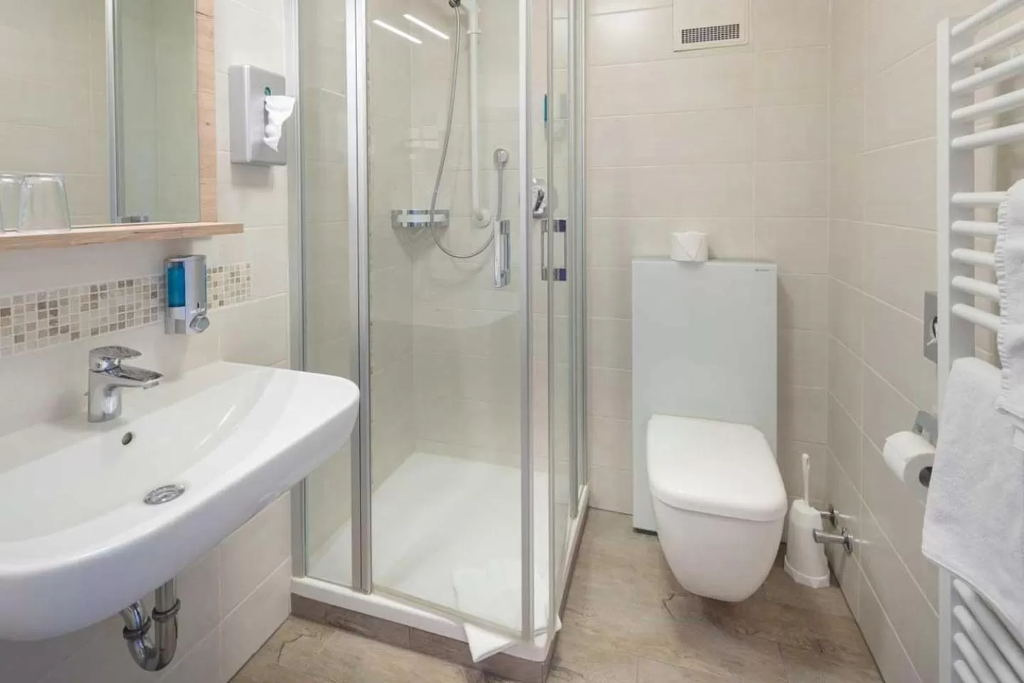 Bathroom in Hotel Pockinger Hof