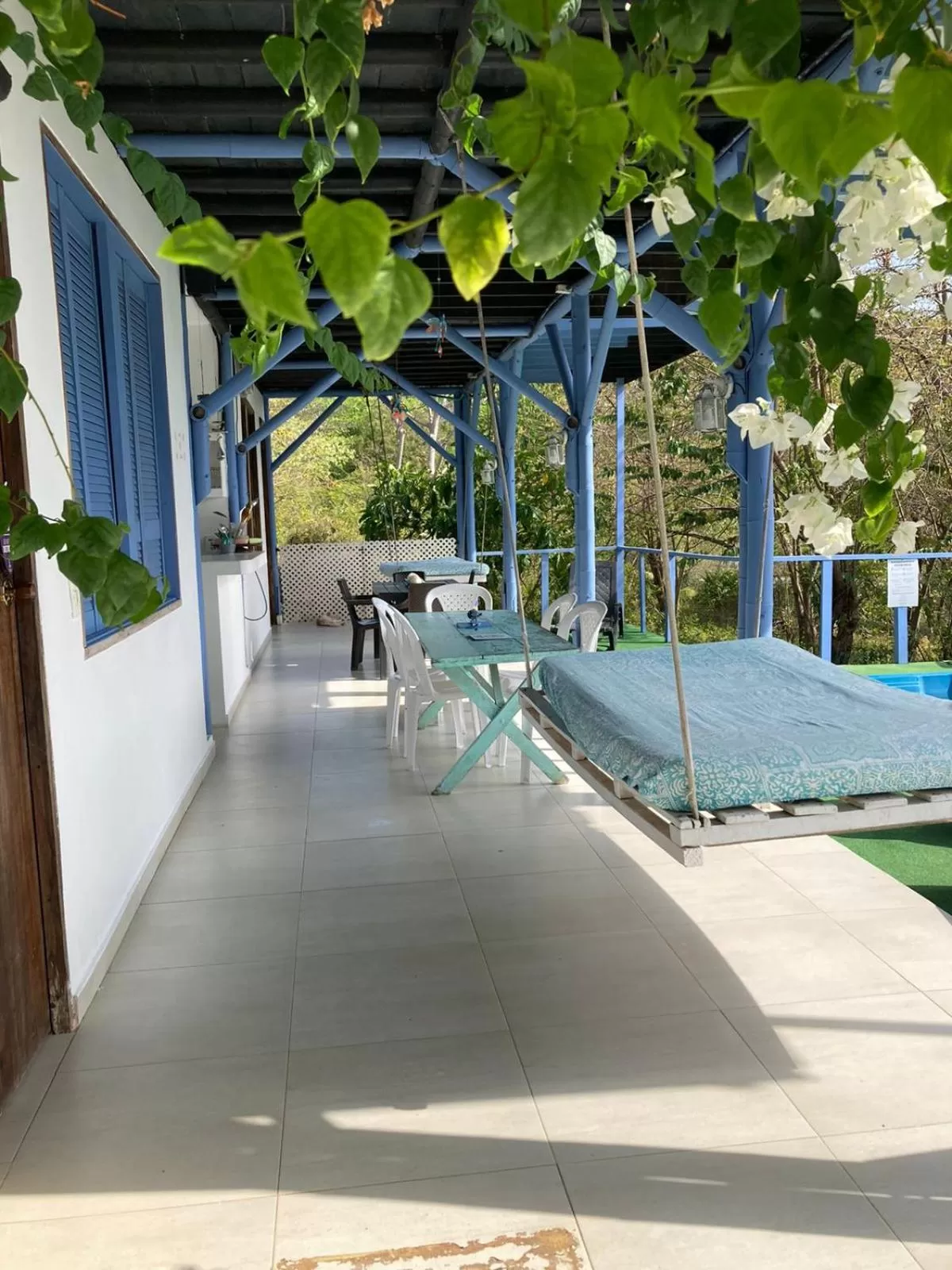 Dining area in Massalli Sanctuary Lodge