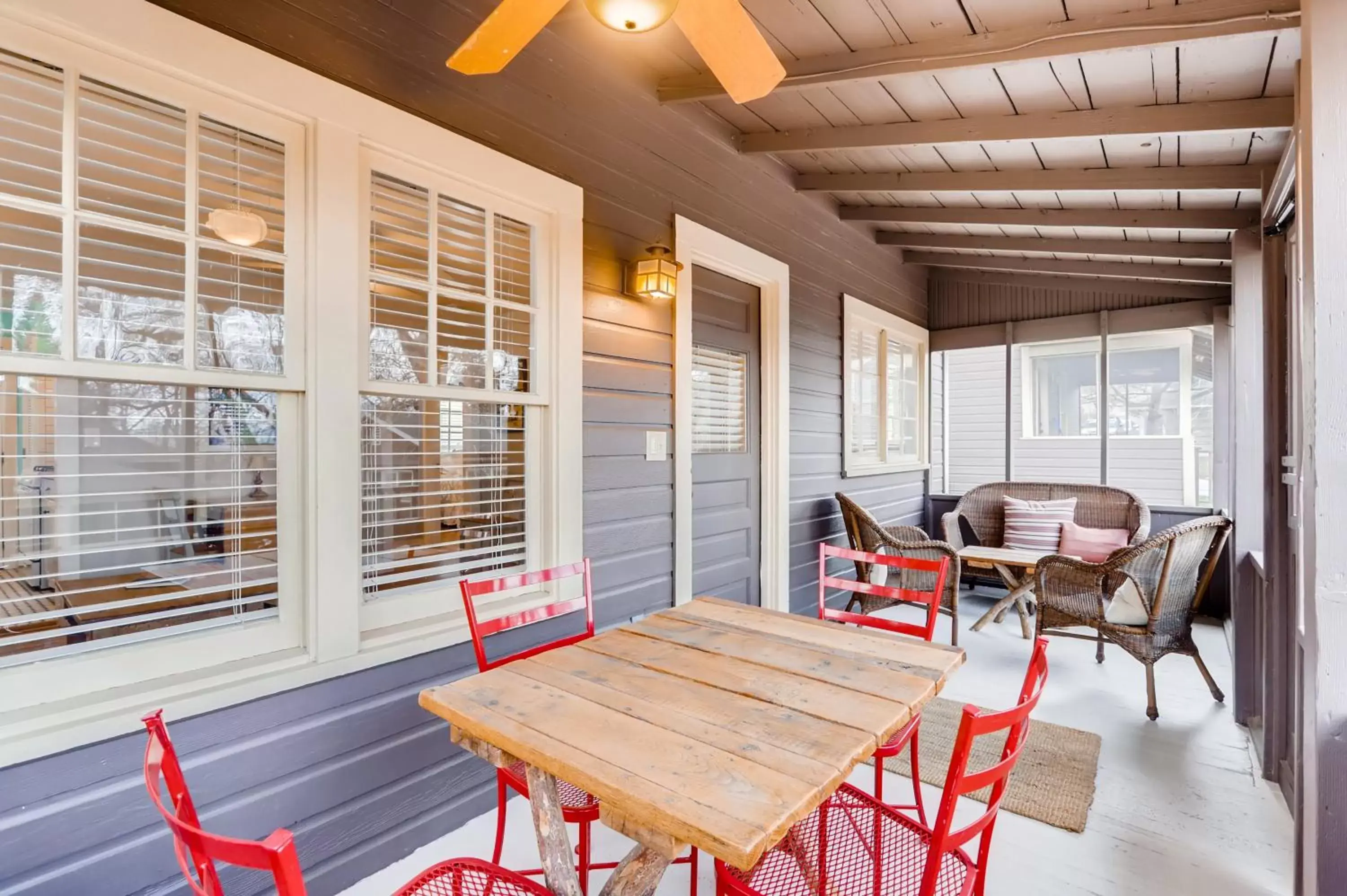 Balcony/Terrace in Colorado Chautauqua Cottages