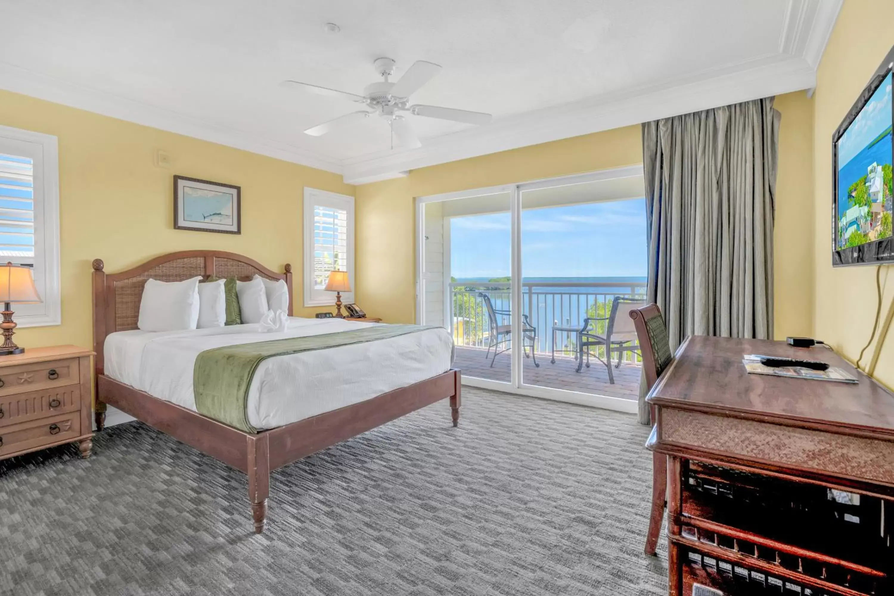 Queen Room with Ocean View and Balcony, Non-Smoking in Dove Creek Resort & Marina, Trademark Collection by Wyndham