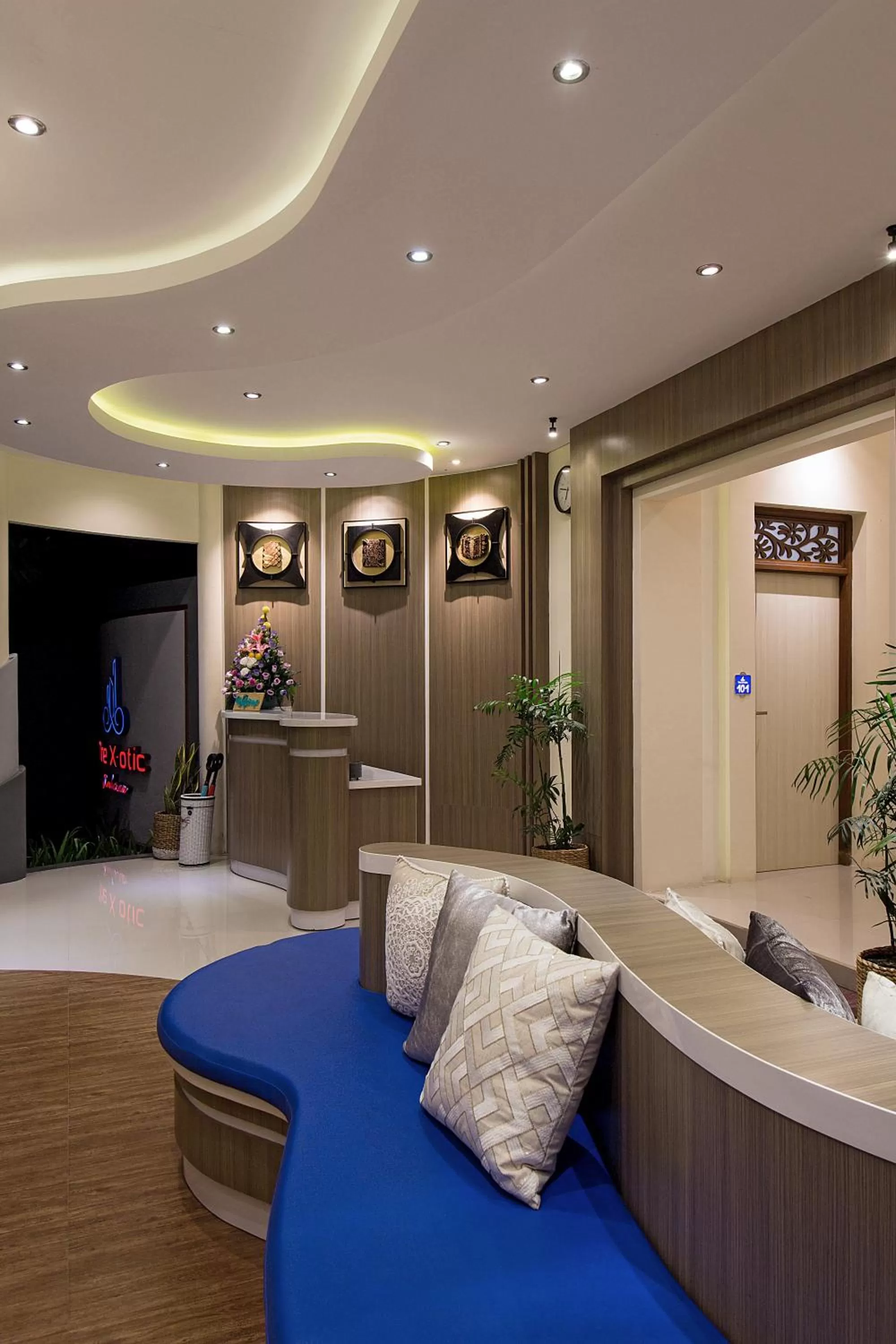 Lobby or reception in The Xotic Jimbaran Bali