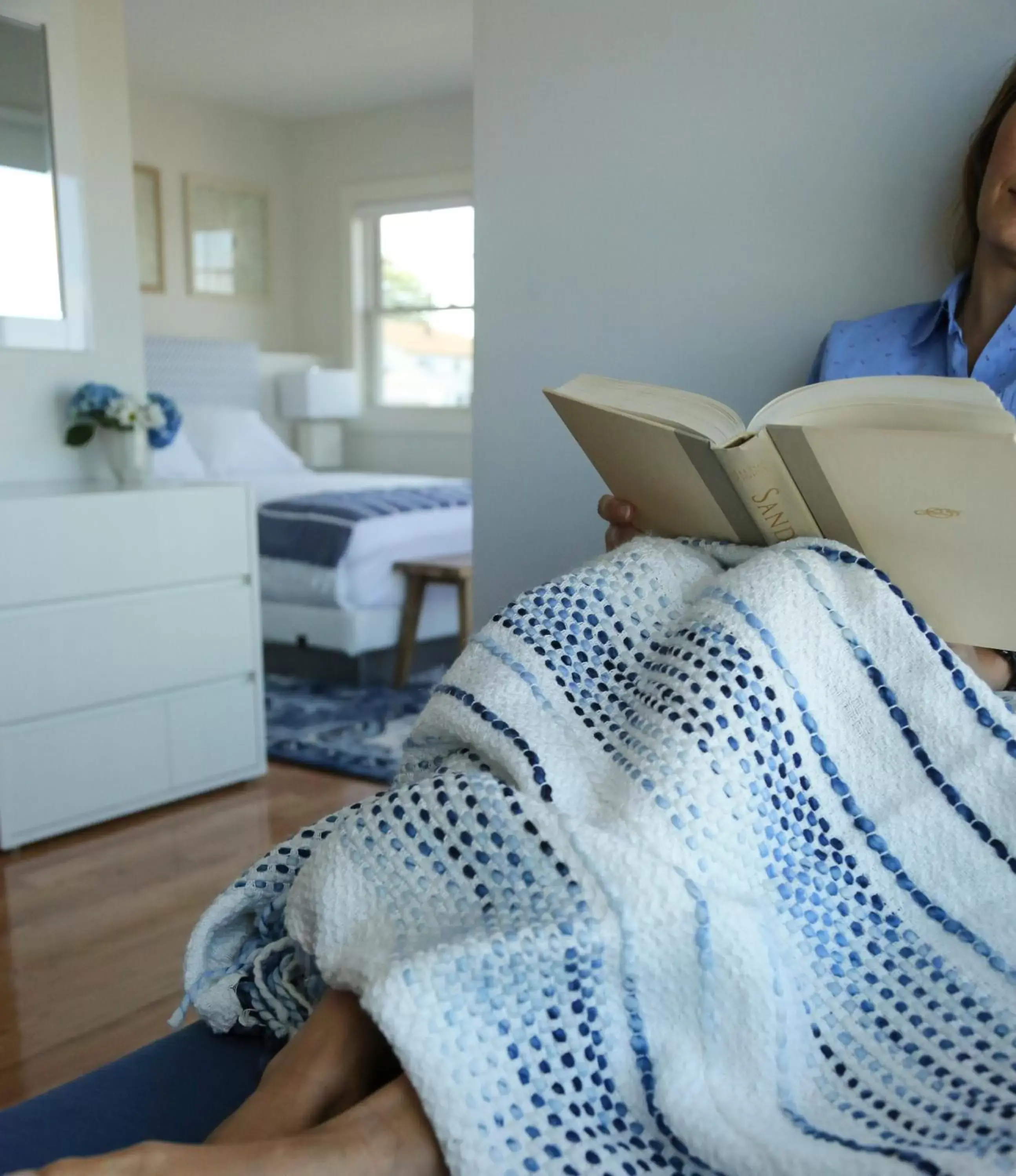 Bed in The Sea Breeze Inn