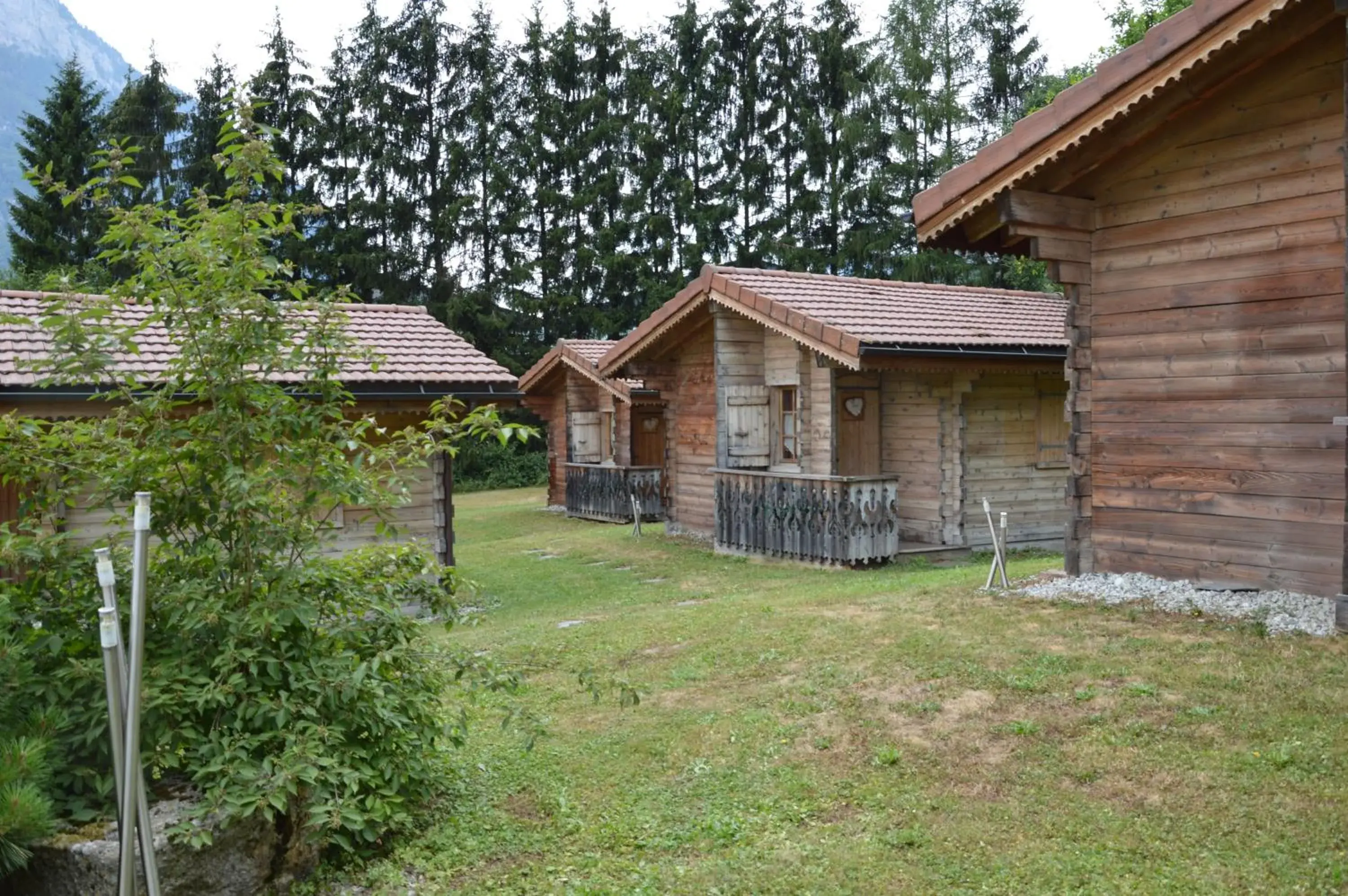 Garden, Property Building in Le Relais Du Mont Blanc