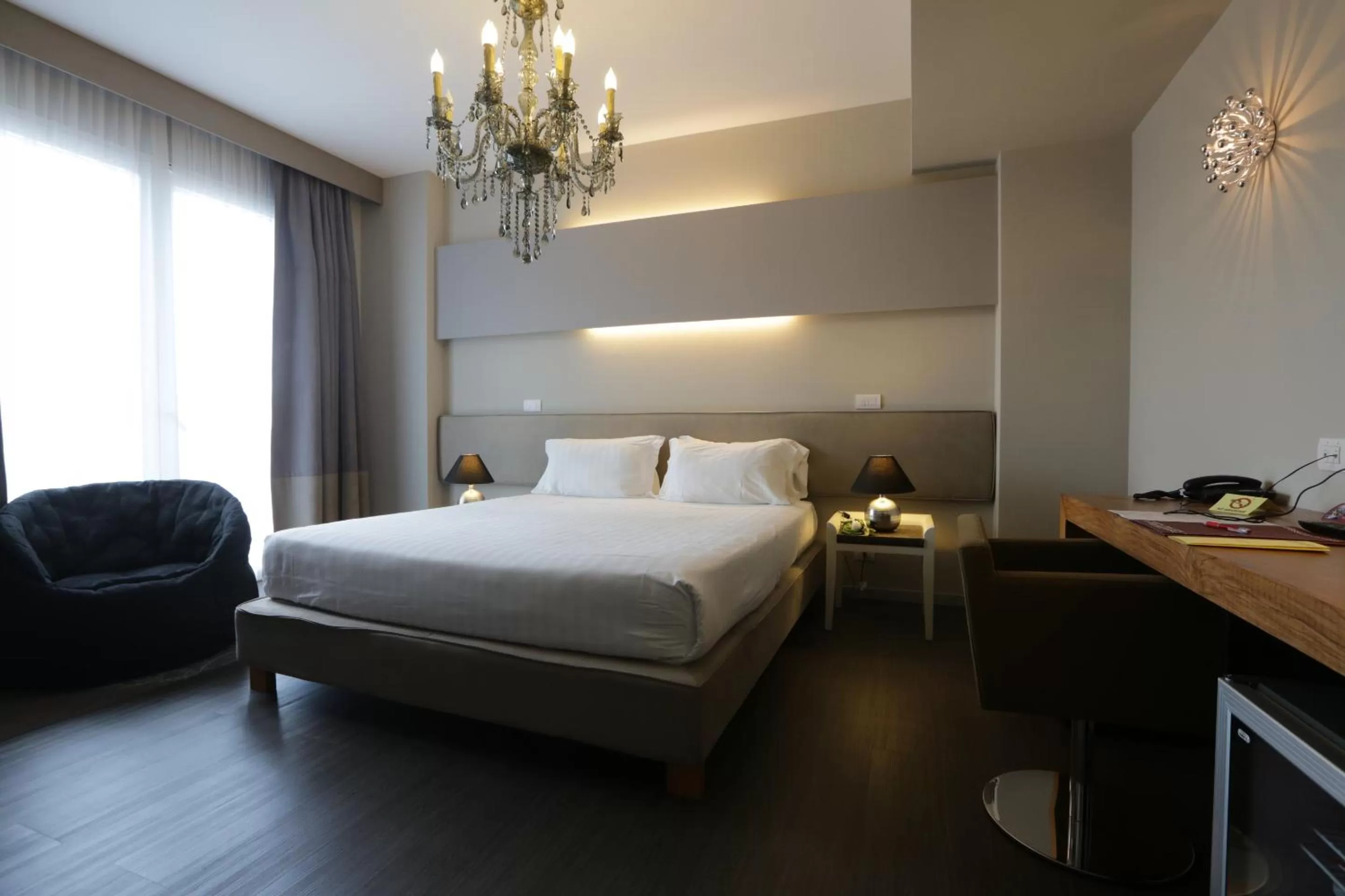 Photo of the whole room, Bed in Admiral Park Hotel by Falco D'Oro Hotels