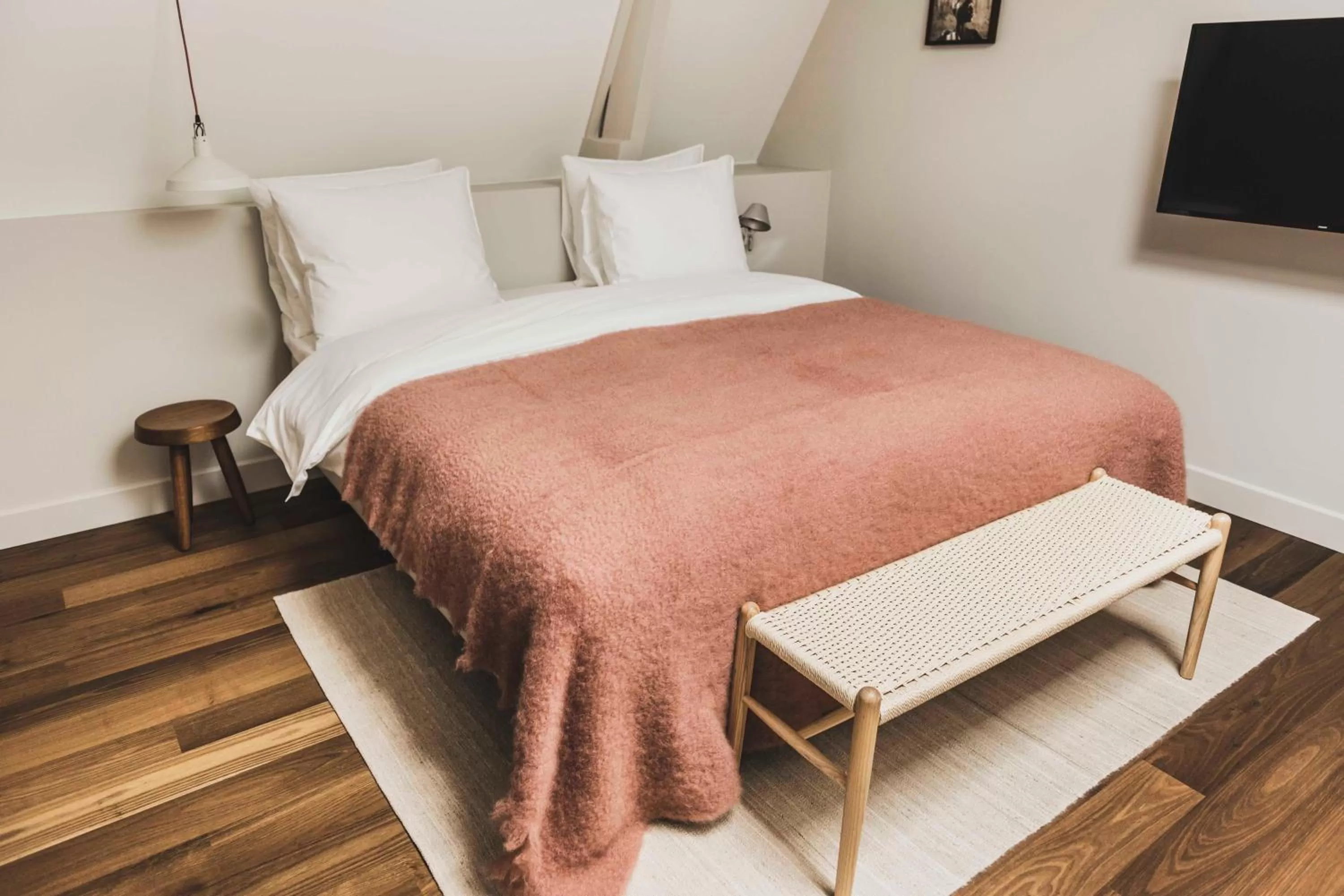 Bedroom, Bed in Boutique Hotel Weesp