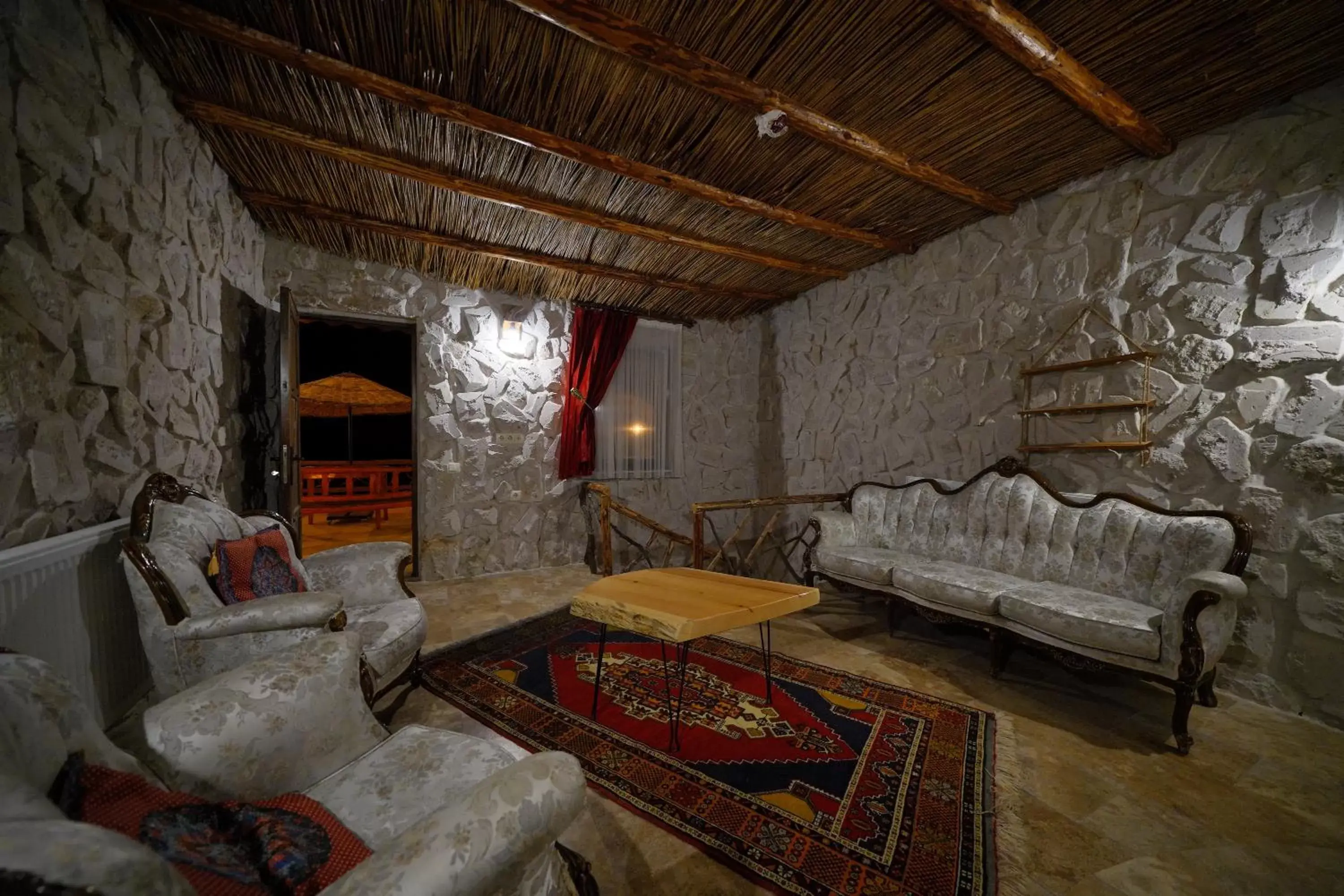 Seating Area in Cappadocia Nar Cave House & Hot Swimming Pool