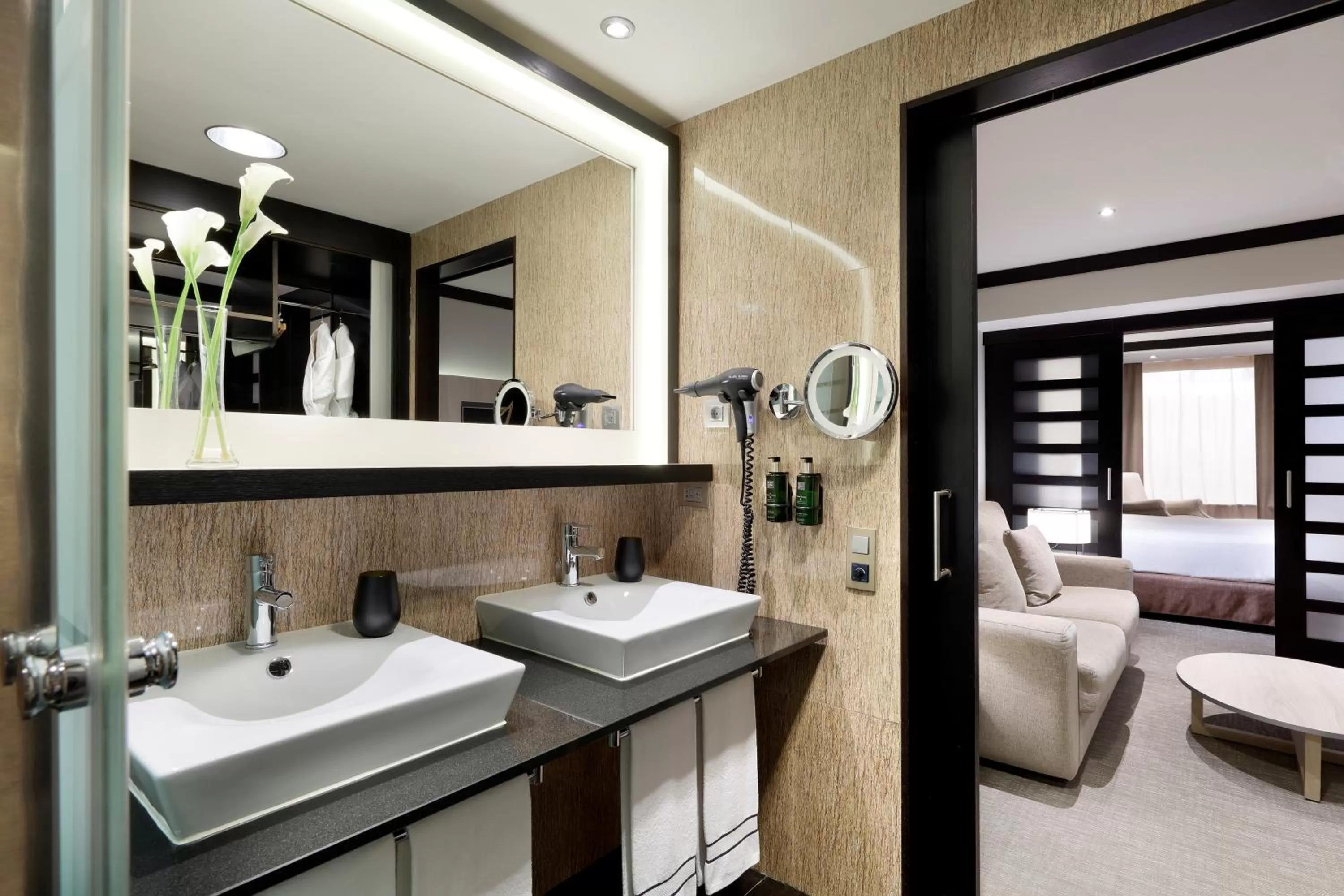 Bathroom in Melia Barcelona Sarriá