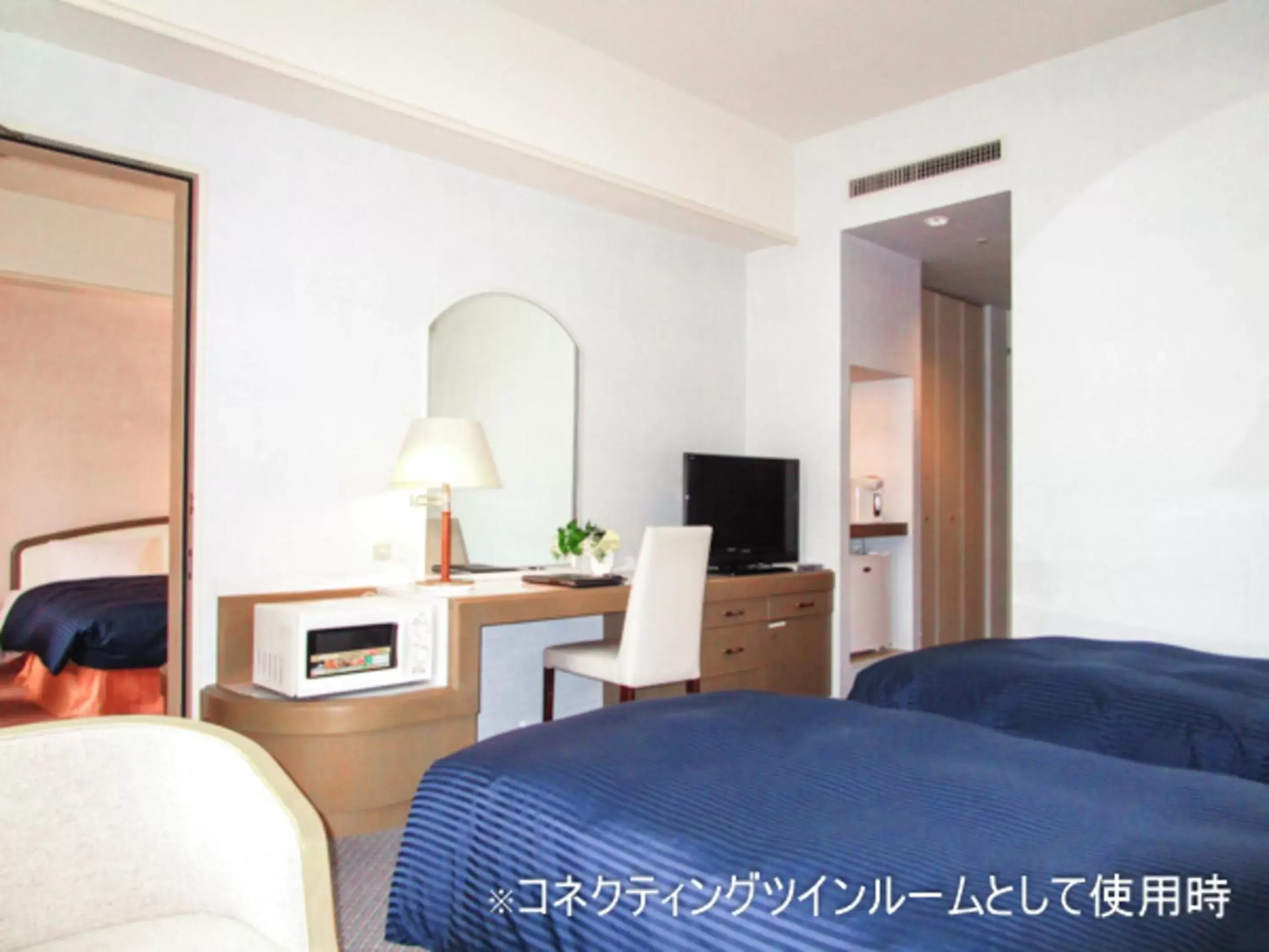 Photo of the whole room, TV/Entertainment Center in HOTEL LiVEMAX BUDGET SAPPORO