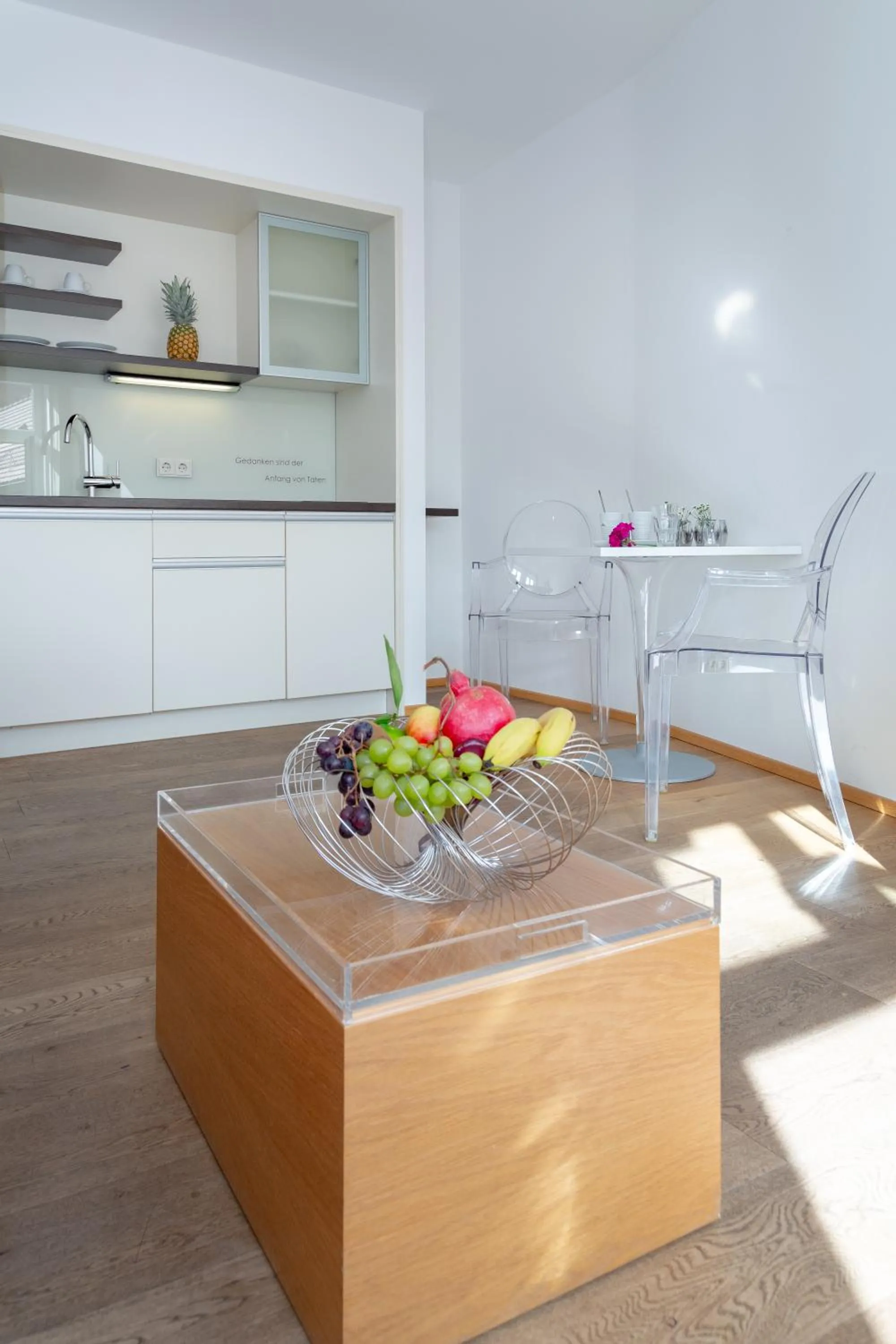 Kitchen or kitchenette in hezelhof hotel