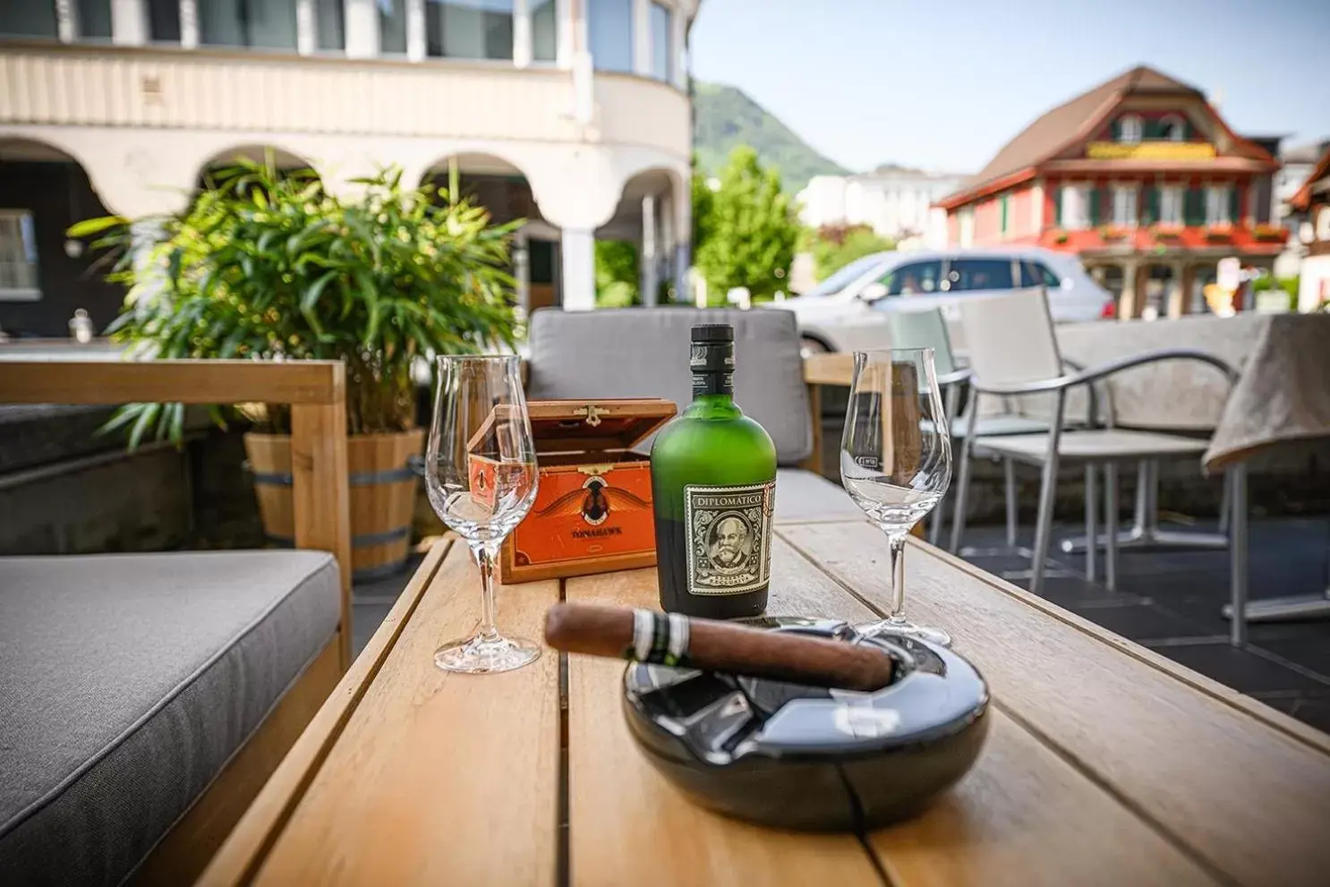 Balcony/Terrace in Boutique Hotel Stanserhof