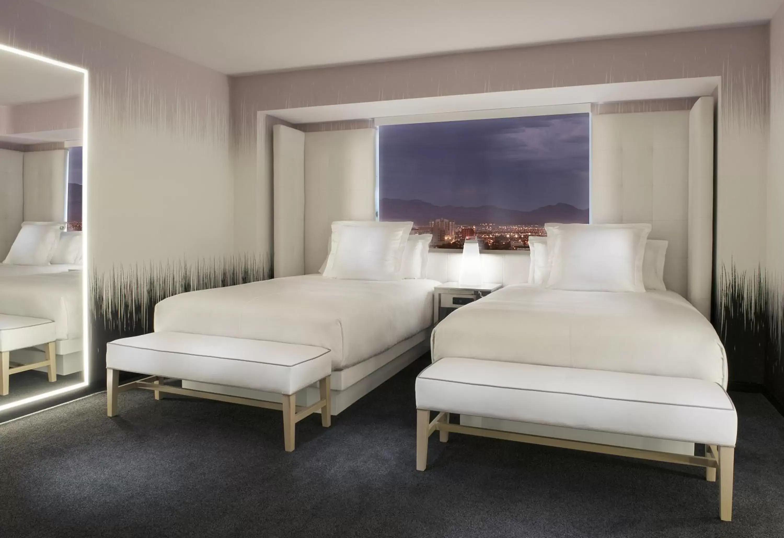Bedroom, Bed in SAHARA Las Vegas