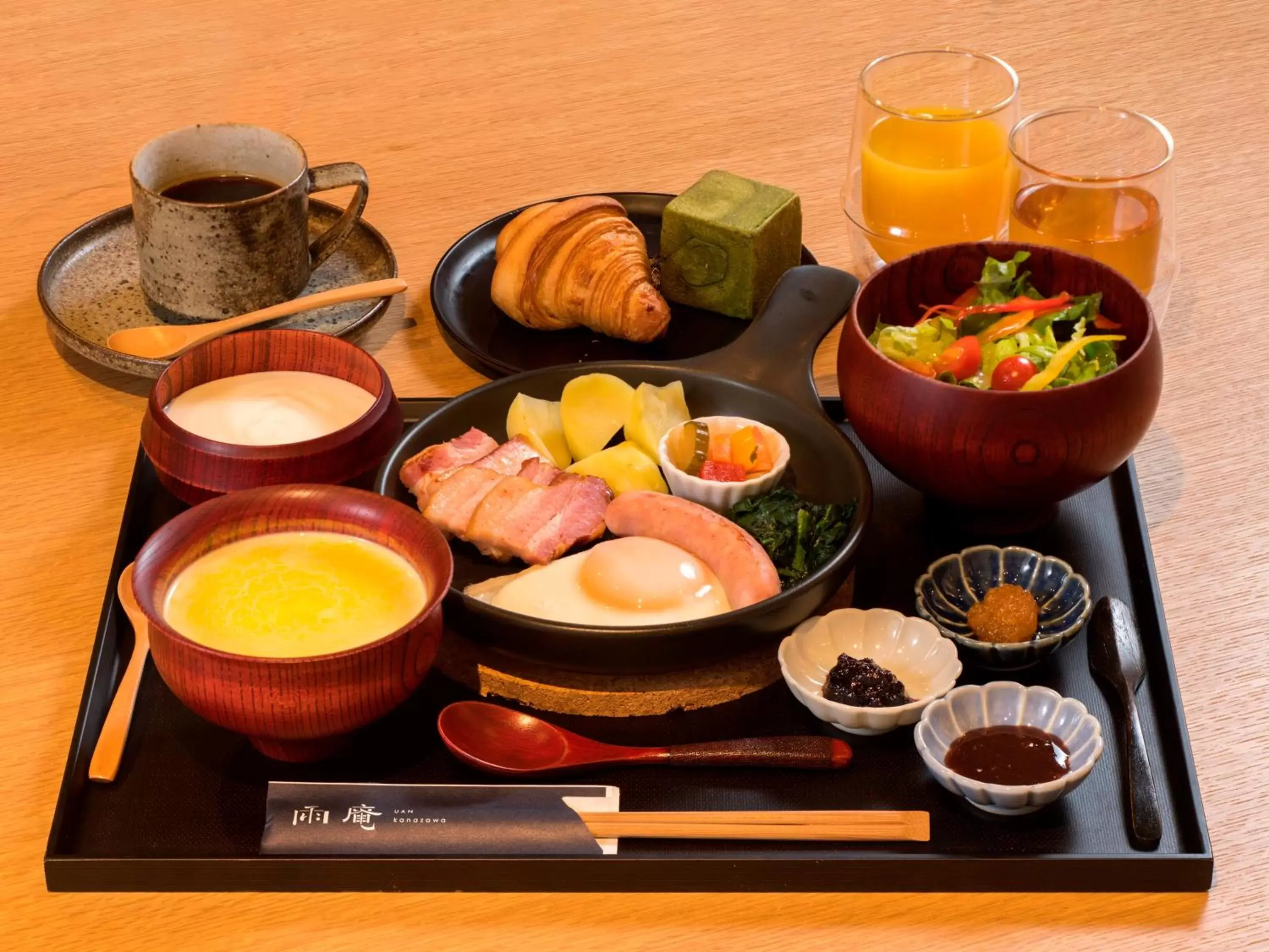 Restaurant/places to eat, Breakfast in UAN kanazawa