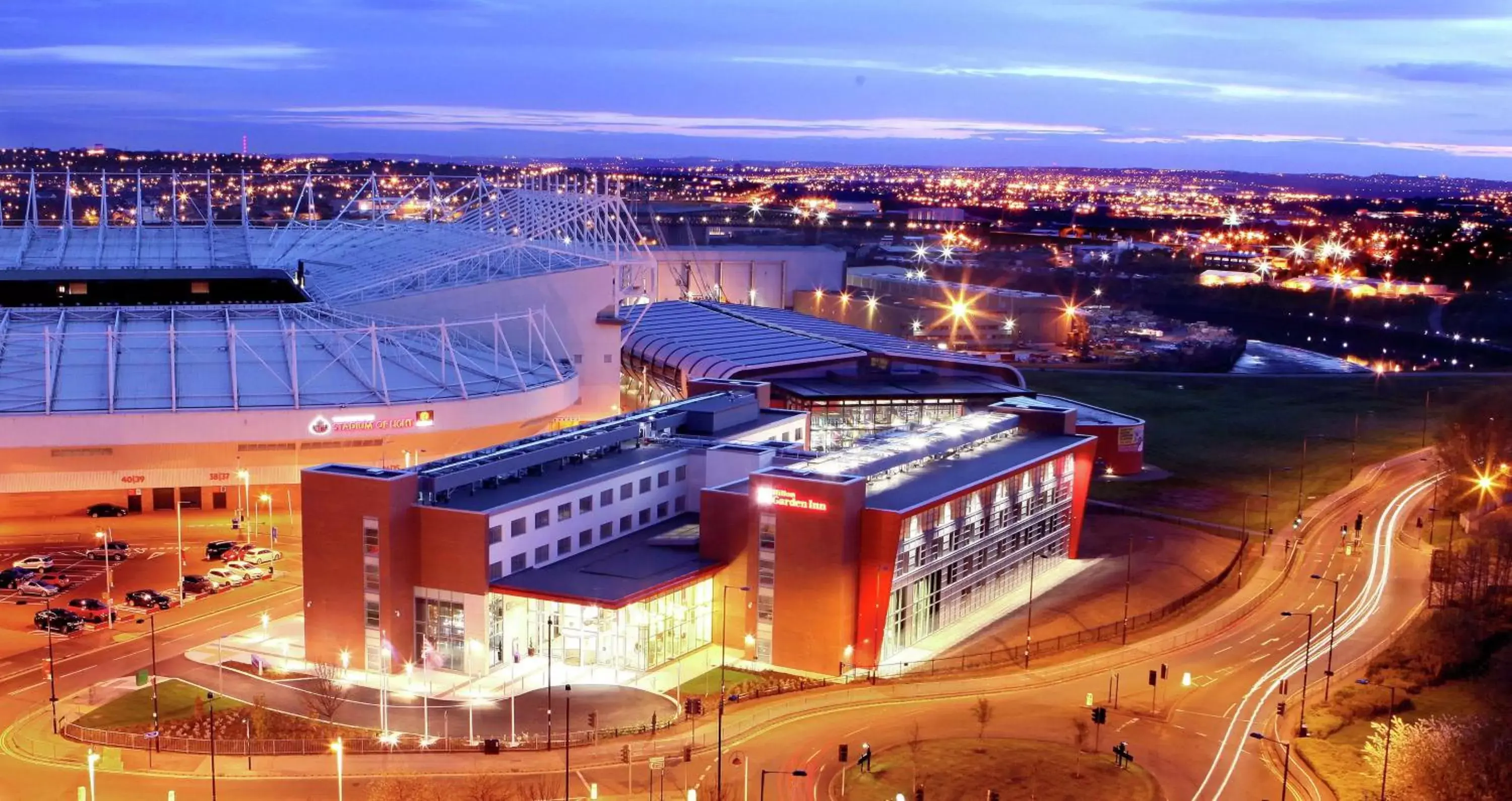 Property building, Bird's-eye View in Hilton Garden Inn Sunderland