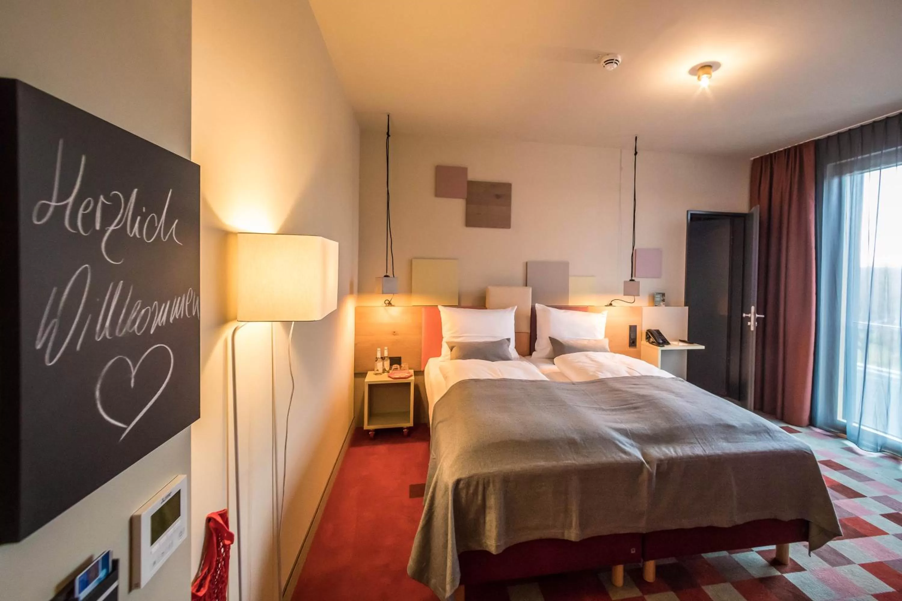 Bedroom, Bed in Hotel einsmehr