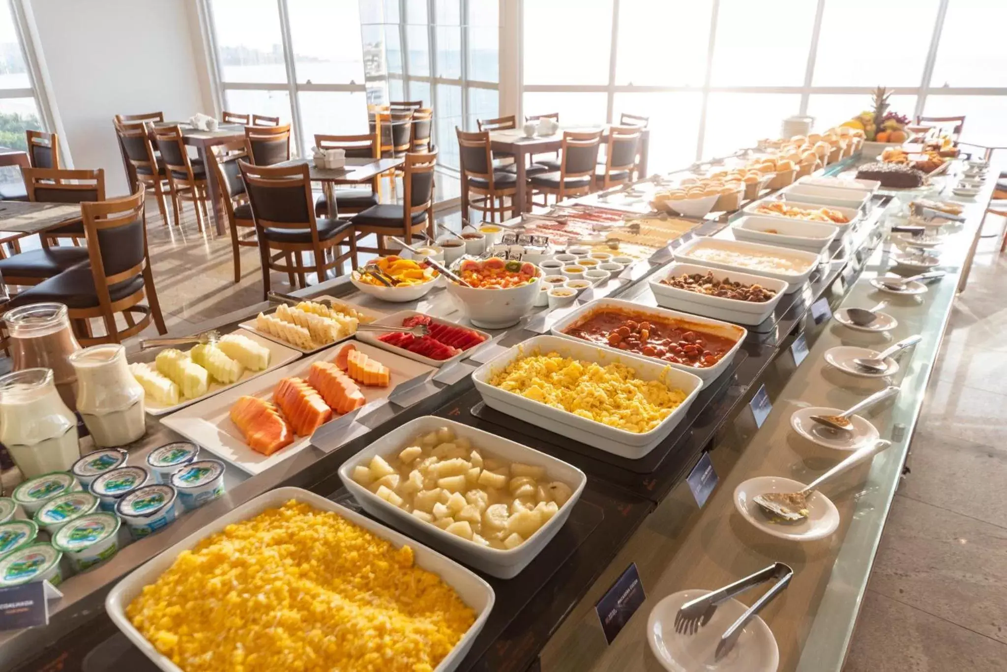 Continental breakfast in Hotel Brisa Praia