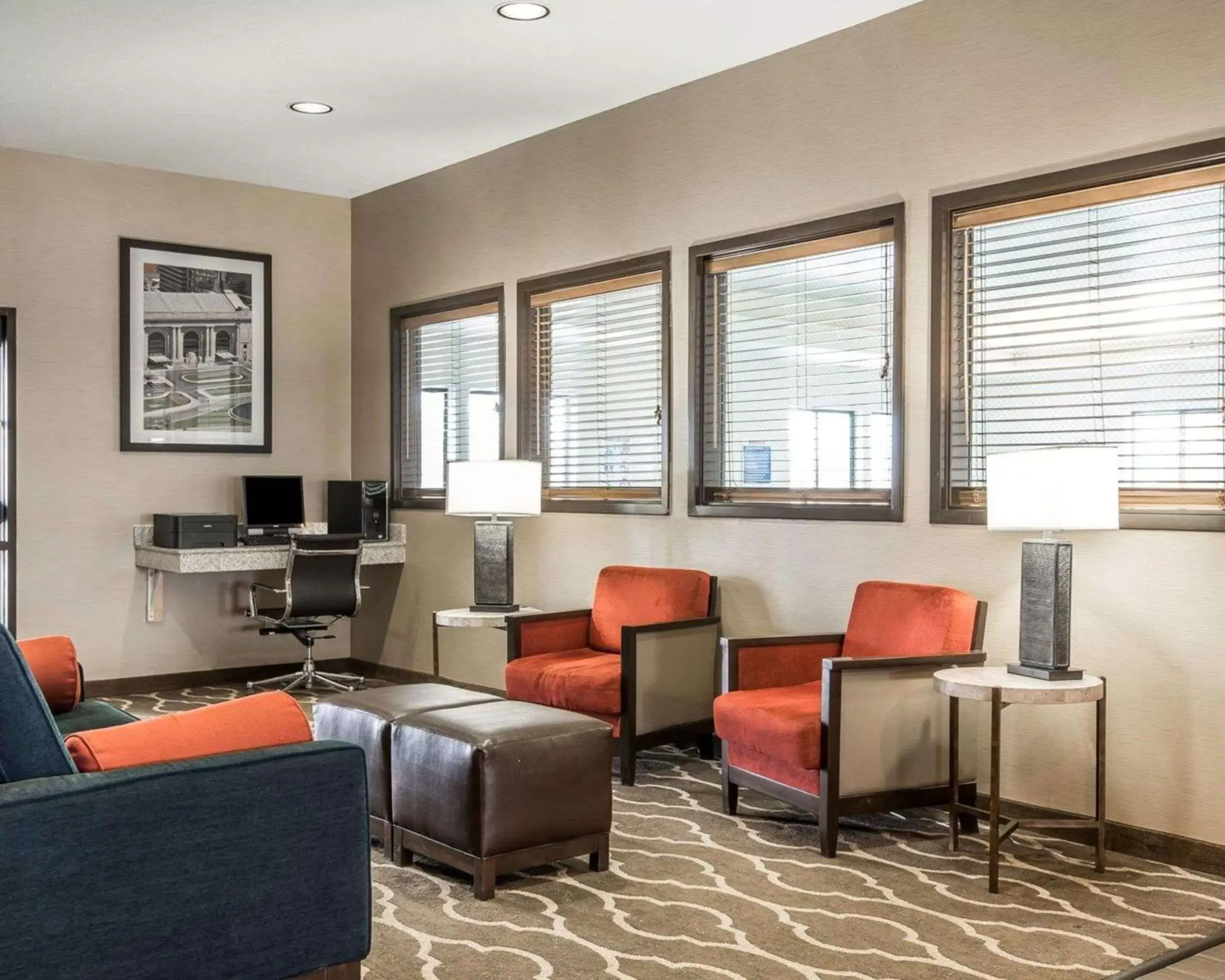 Lobby or reception, Seating Area in Quality Inn & Suites Bethany