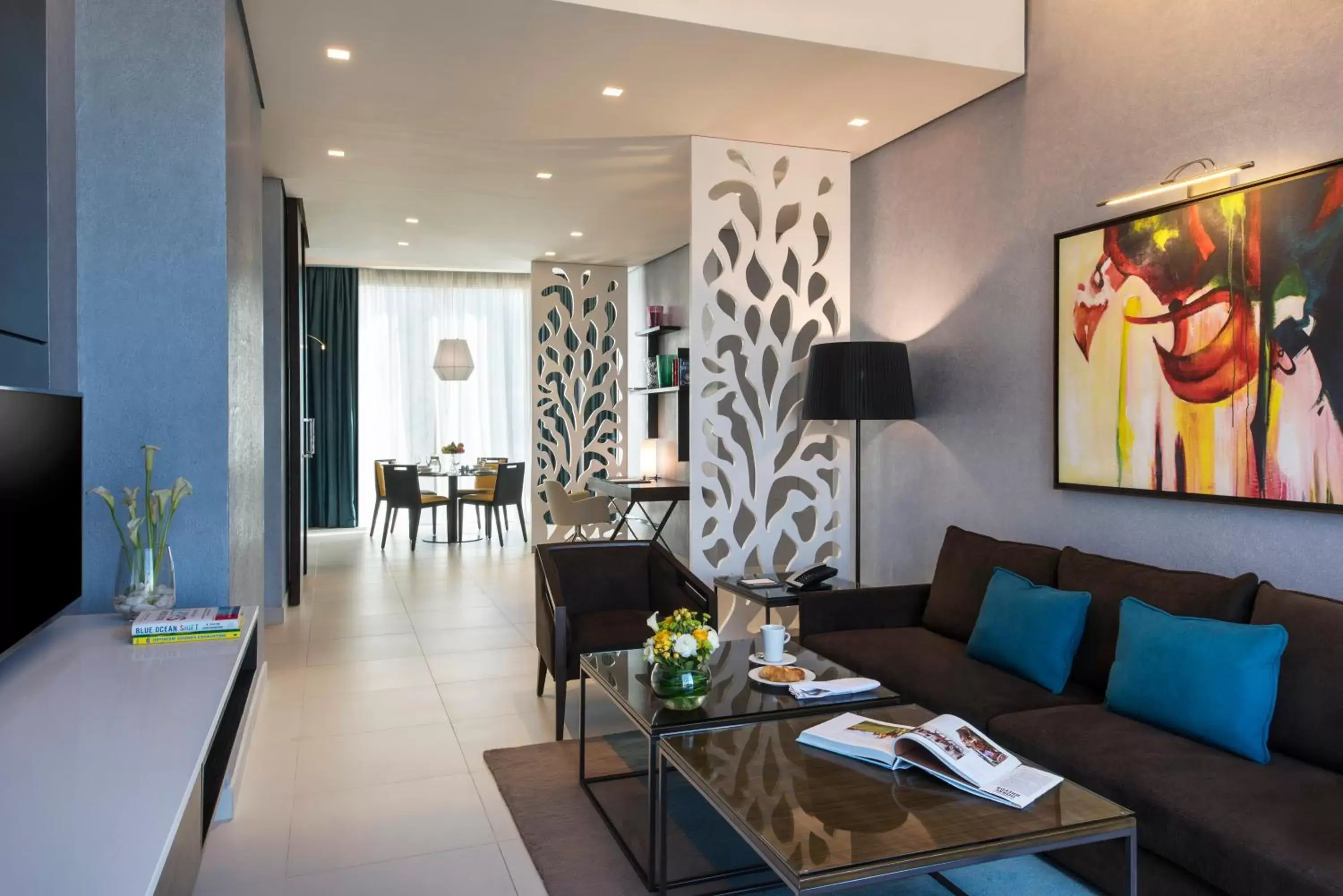 Living room in Fraser Suites Riyadh Living room in Fraser Suites Riyadh