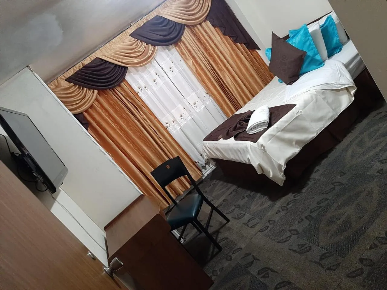 Bed in Hotel Bonaventure