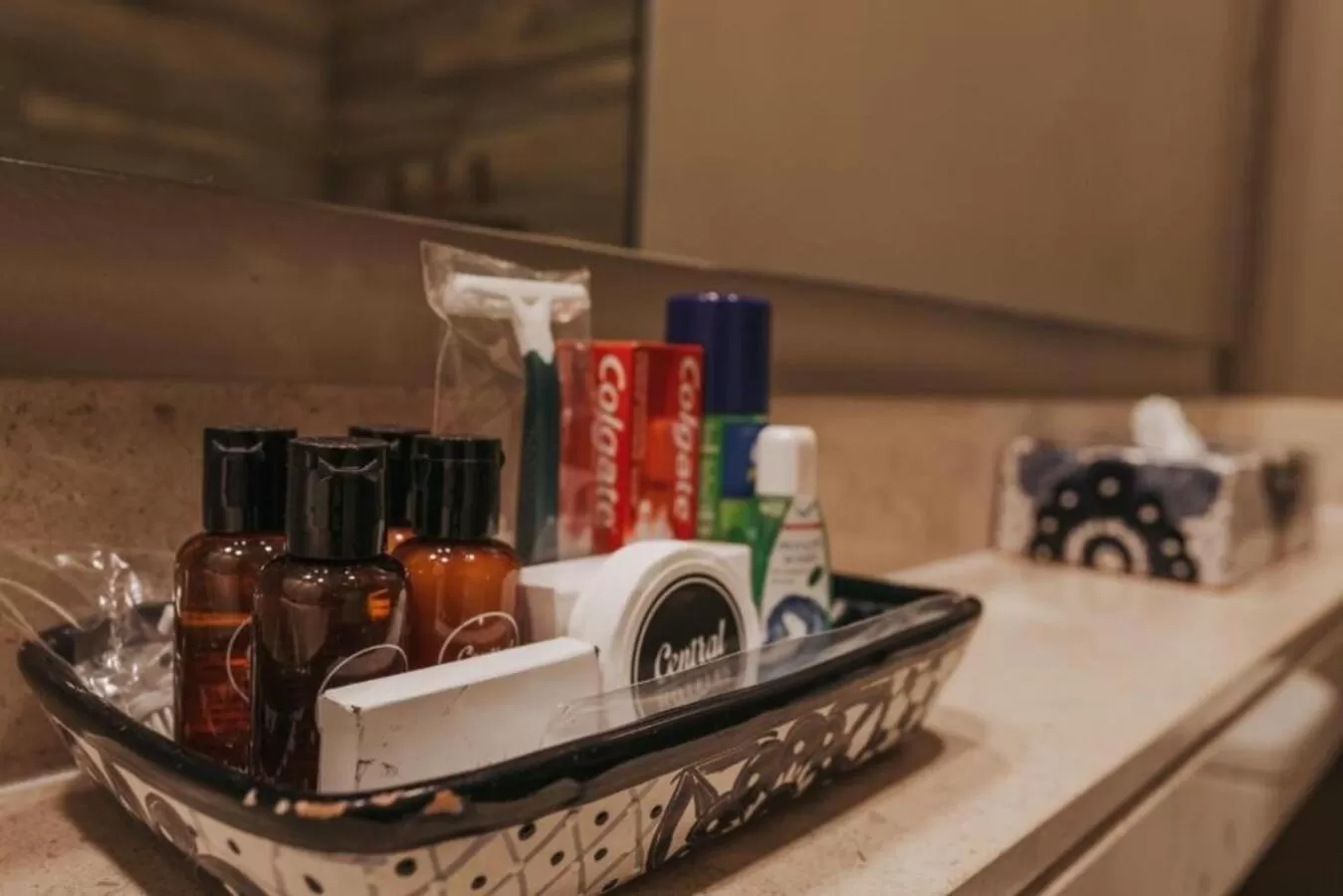 Bathroom in Historico Central Hotel