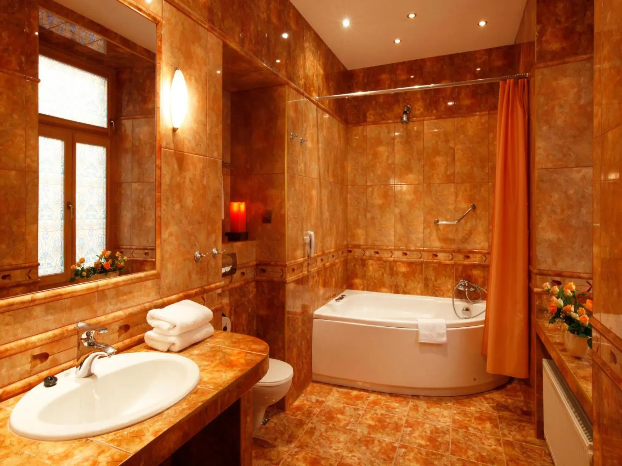 Bathroom in Hotel Europejski