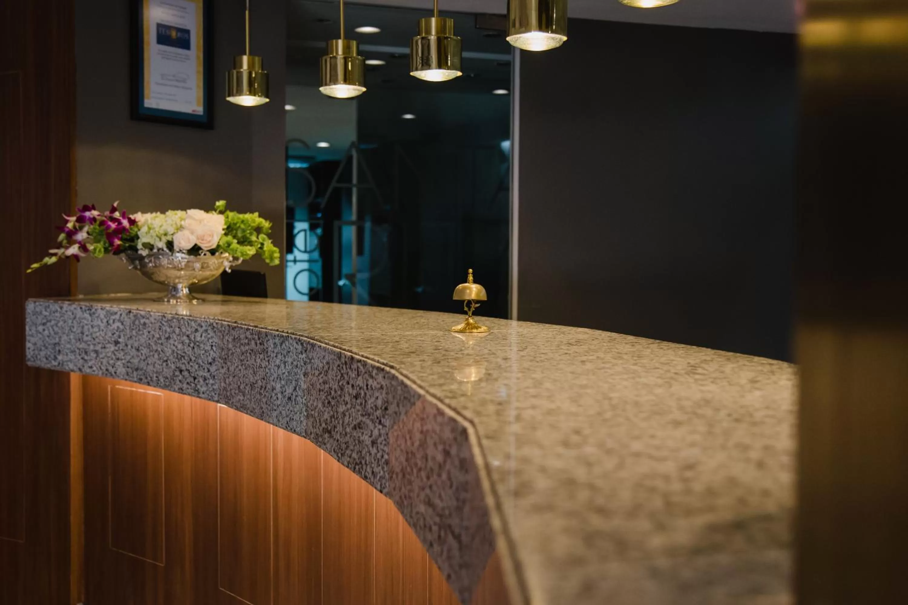 Lobby or reception in Santa Rita Hotel del Arte