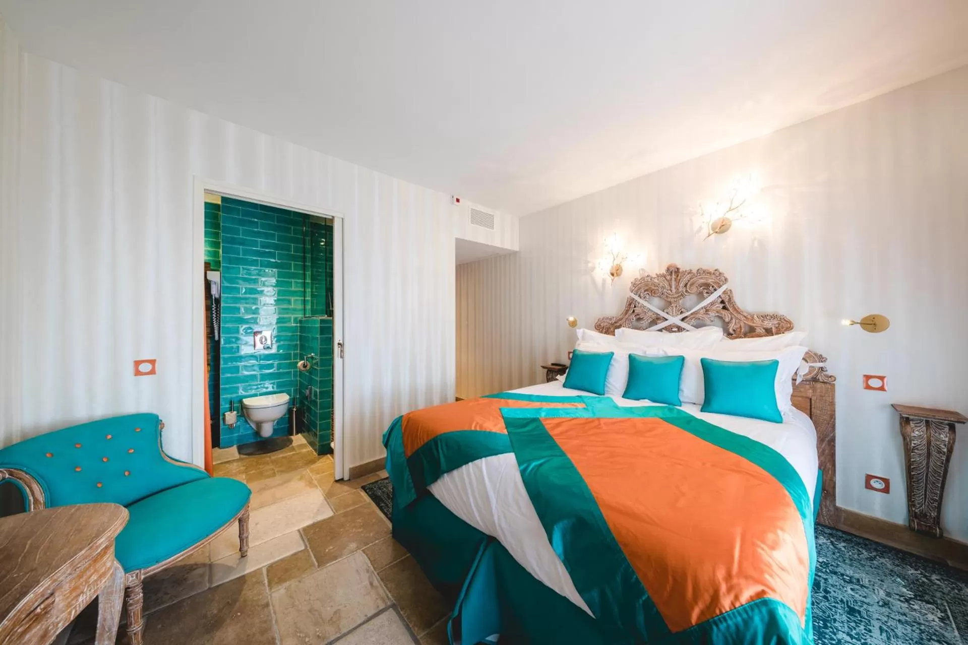 Bed in Le Petit Palais D'Aglae