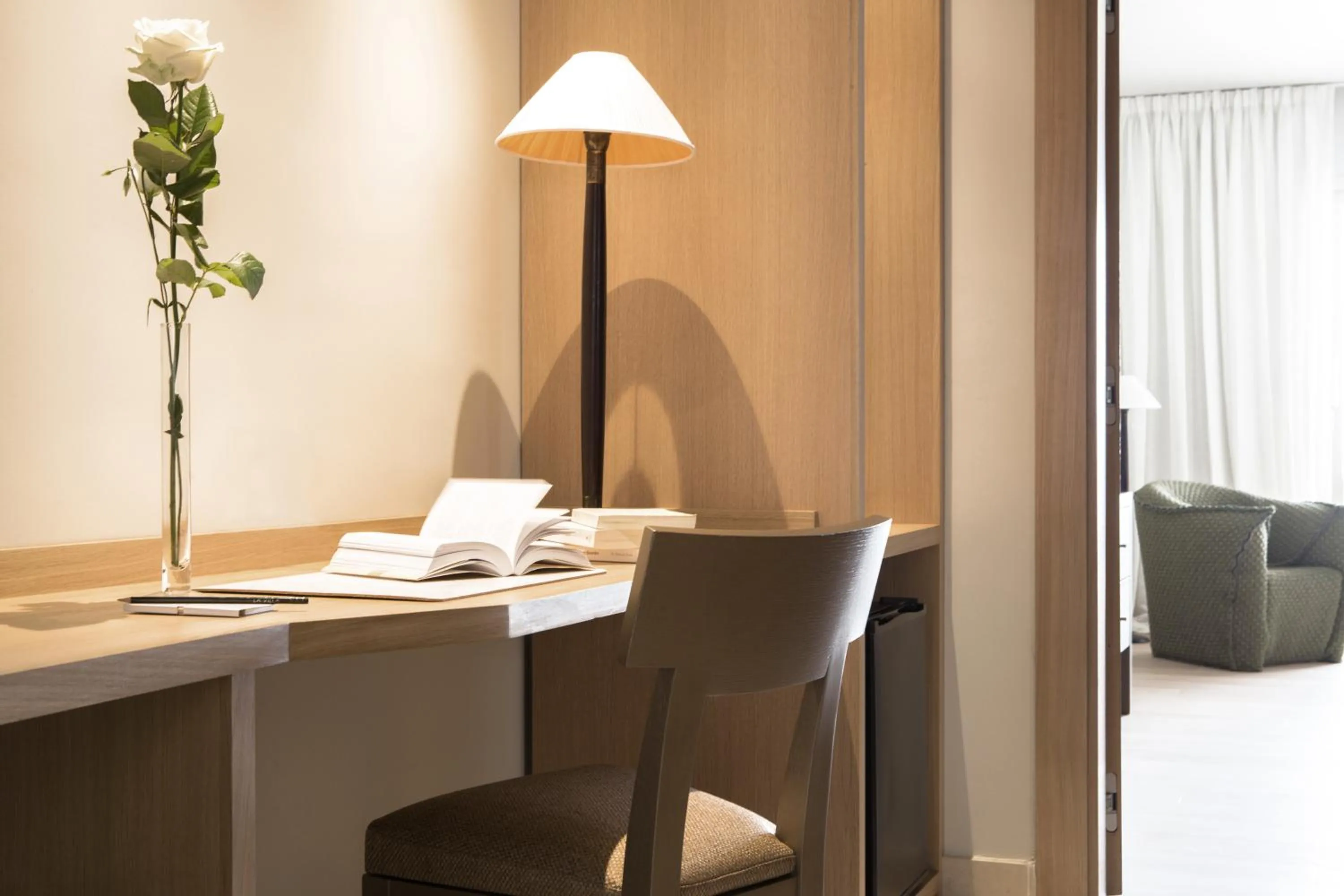 Seating area in La Villa Calvi