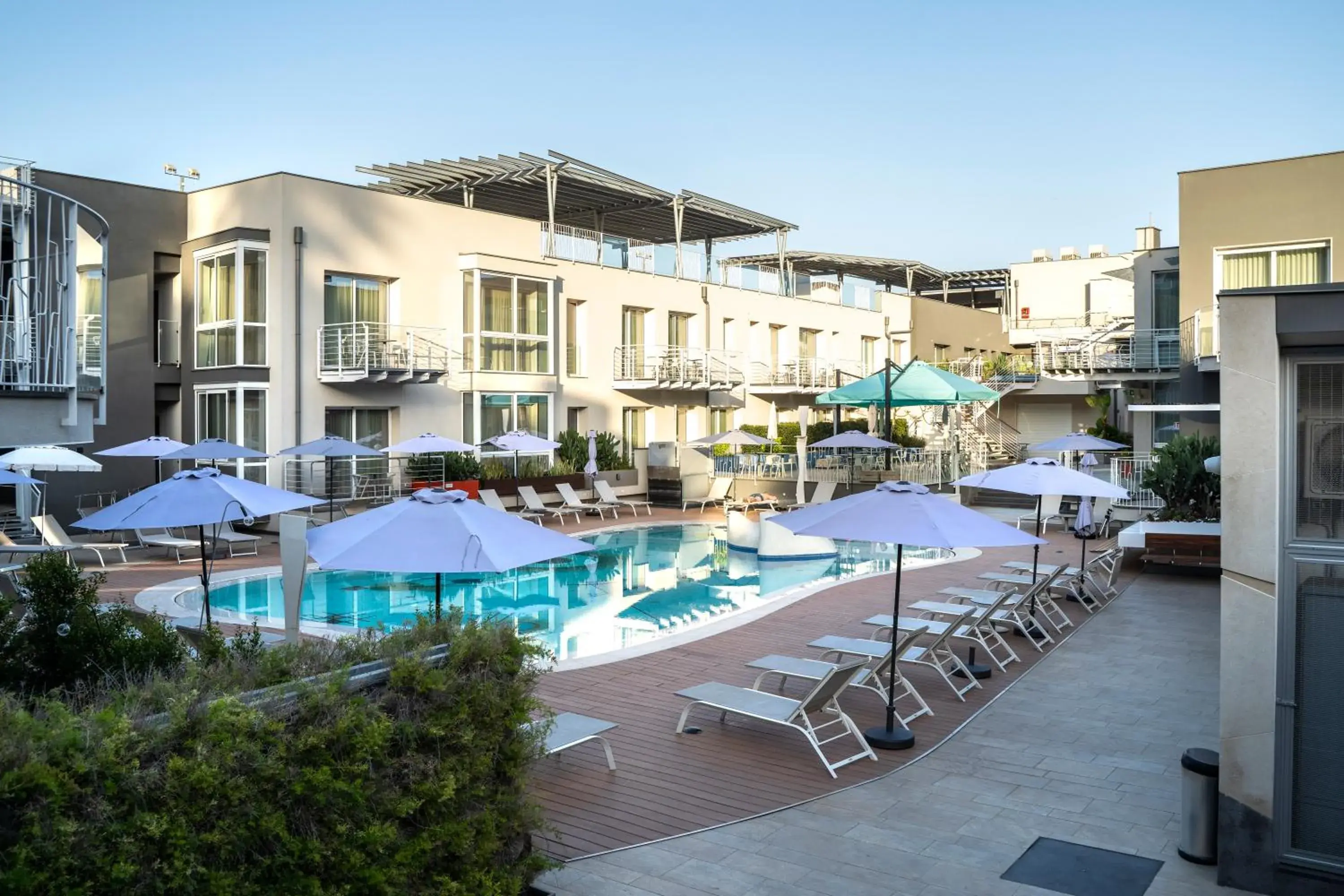 Swimming Pool in Hotel Malavoglia