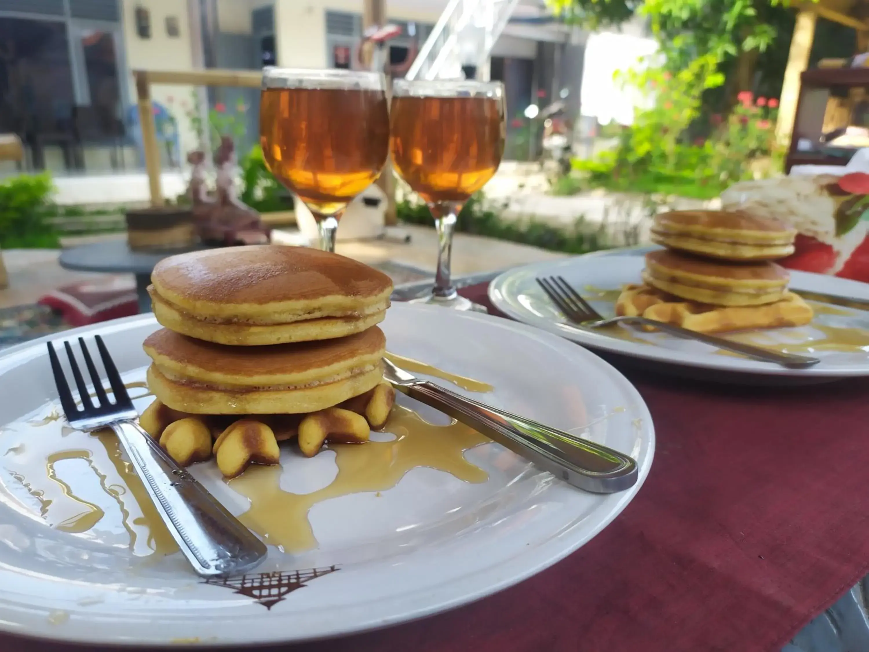 Breakfast in Robiu homestay