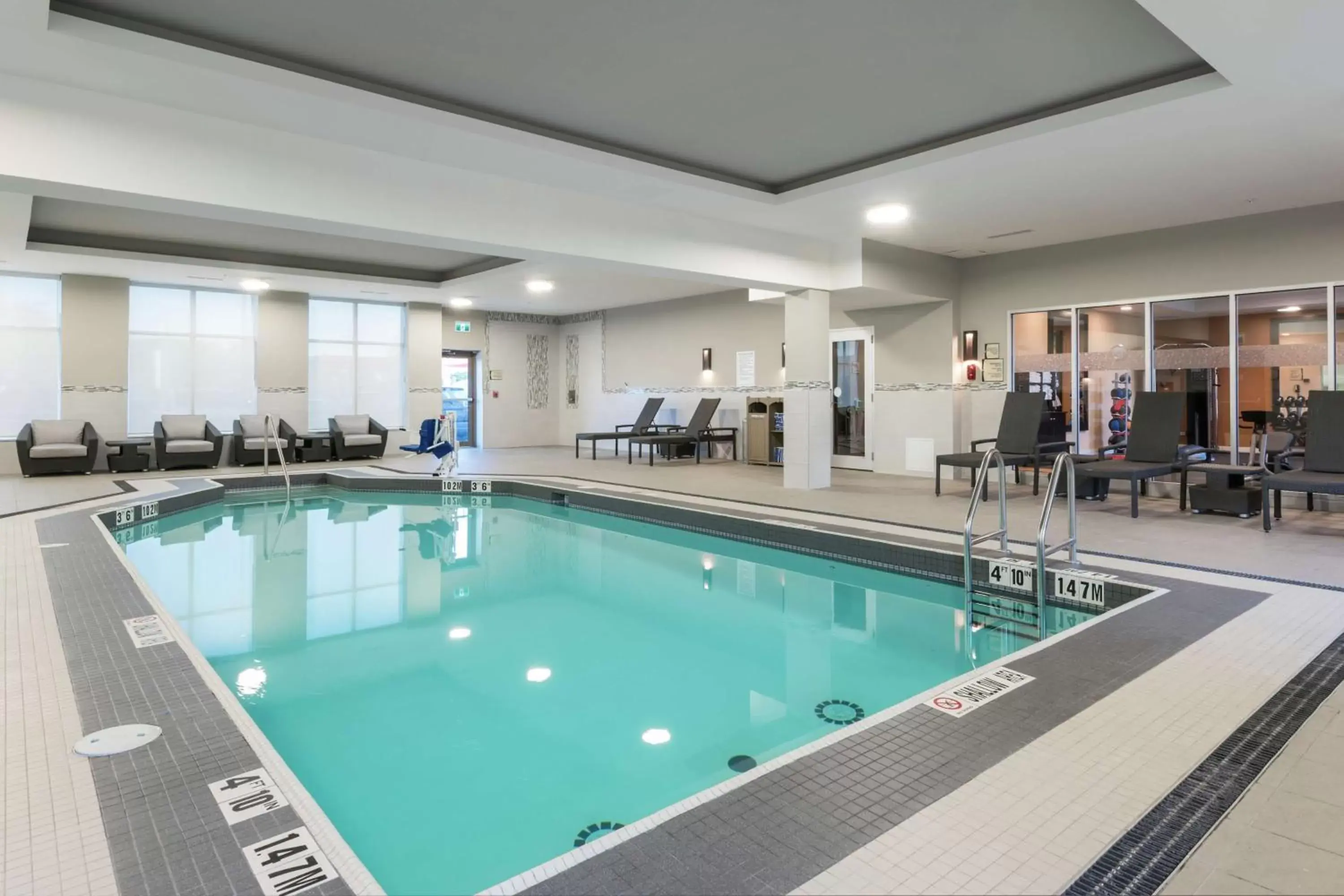 Pool view, Swimming Pool in Homewood Suites By Hilton Ottawa Airport