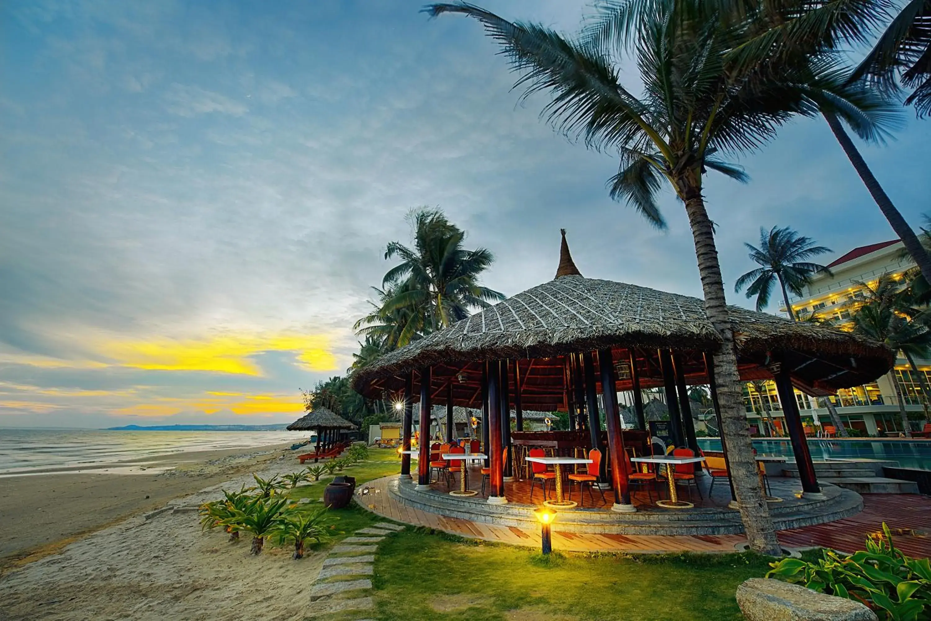 Beach in Muong Thanh Holiday Mui Ne Hotel