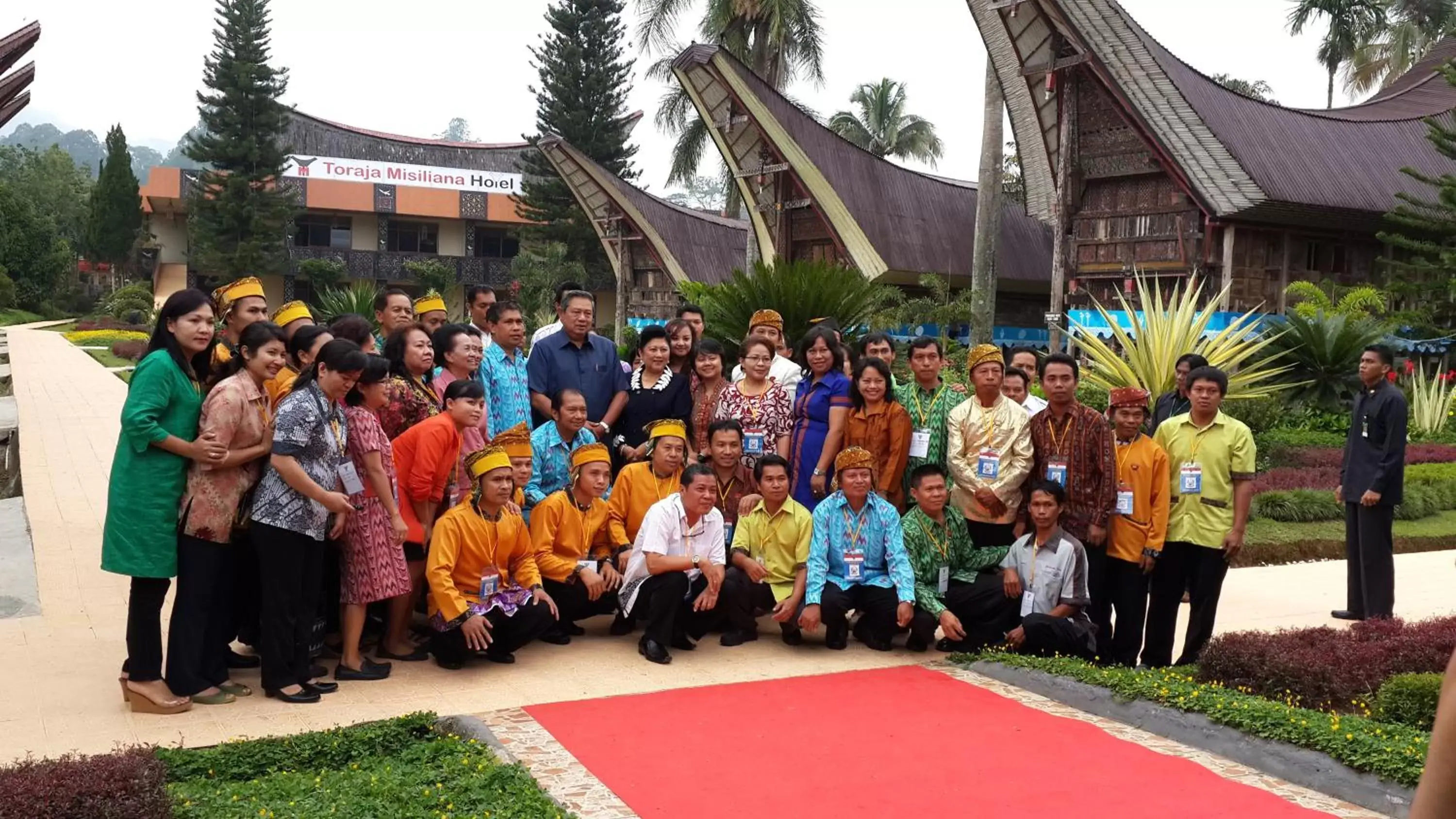 Staff in Toraja Misiliana Hotel