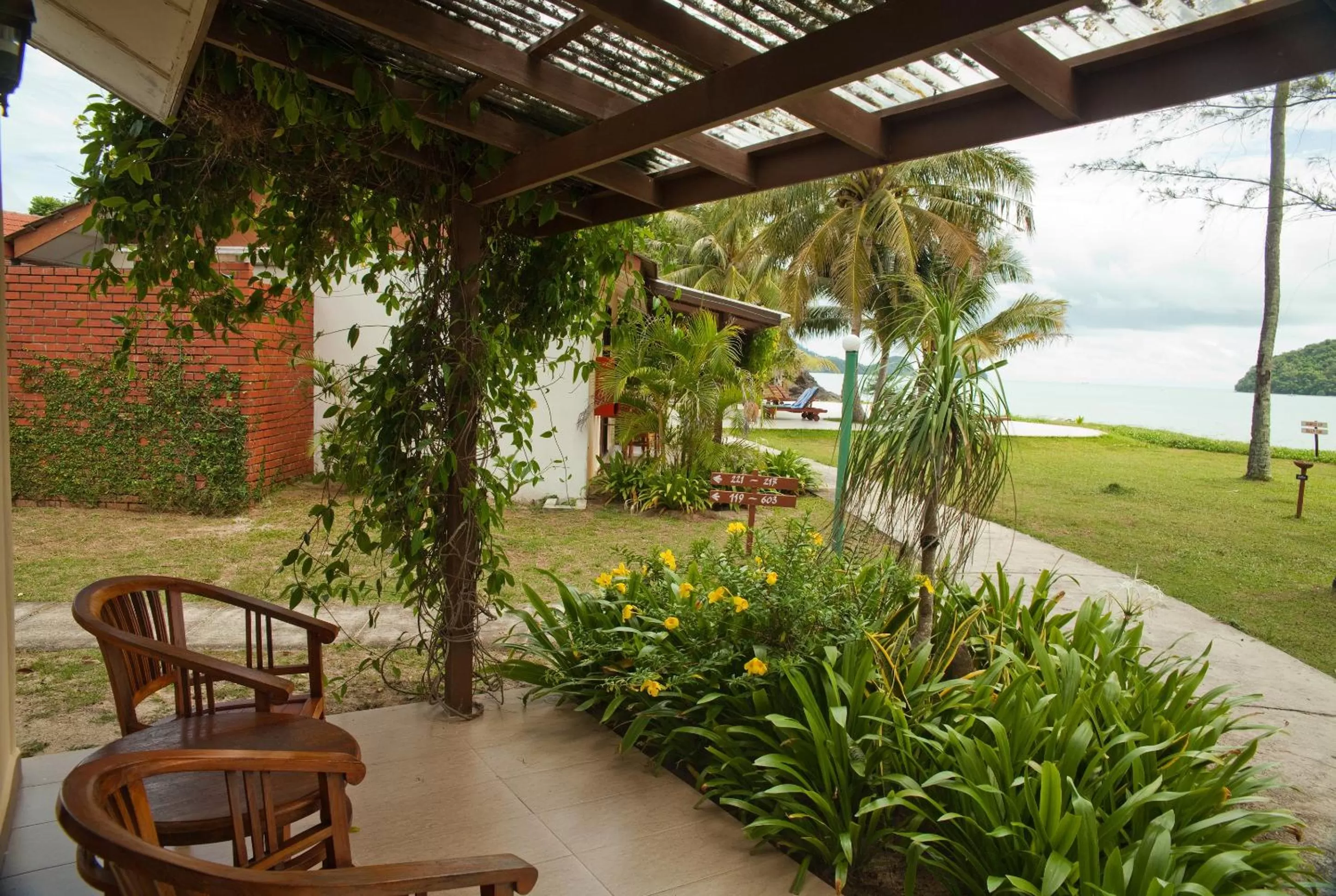 Garden in Frangipani Langkawi Resort