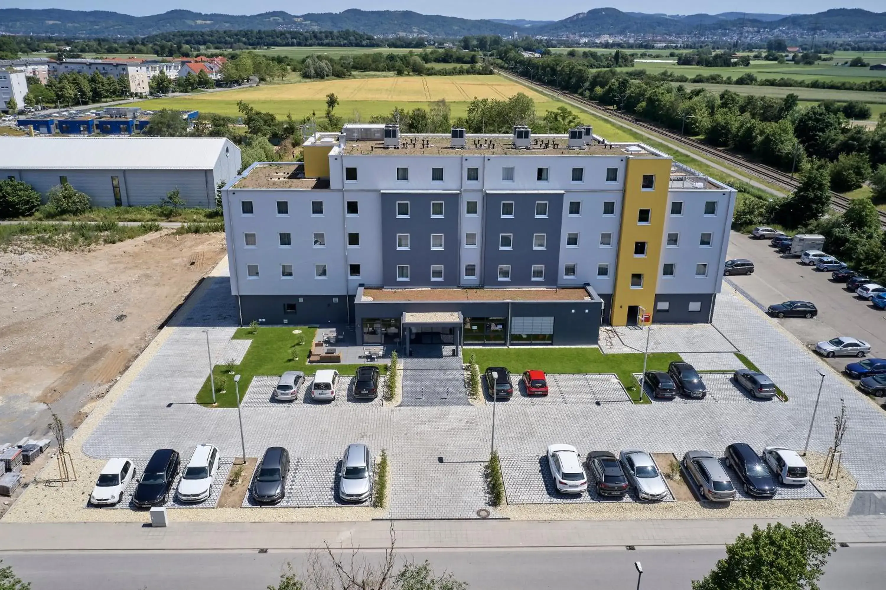 Bird's eye view, Bird's-eye View in Best Western Hotel Viernheim Mannheim