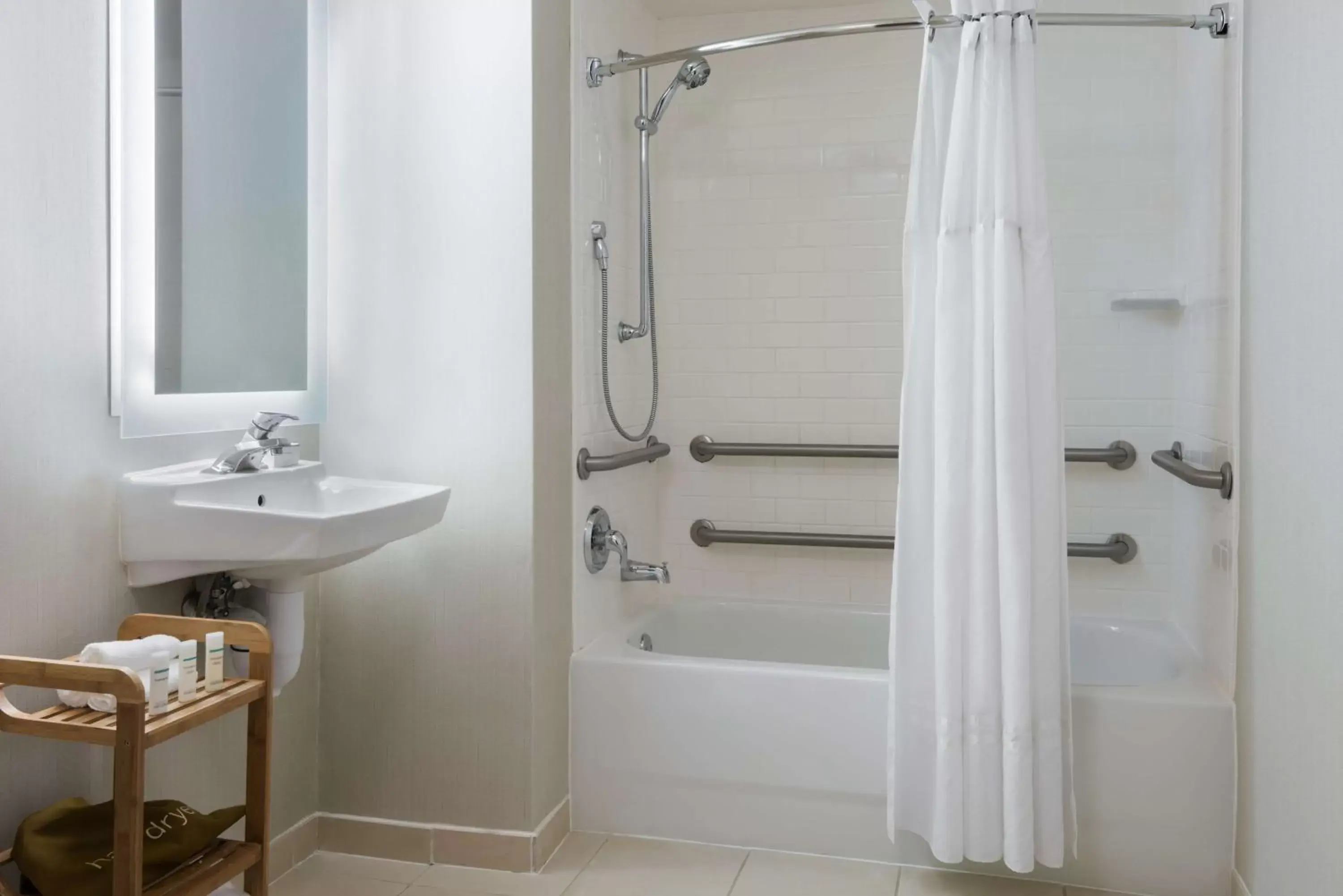 Bathroom in Homewood Suites by Hilton Bonita Springs