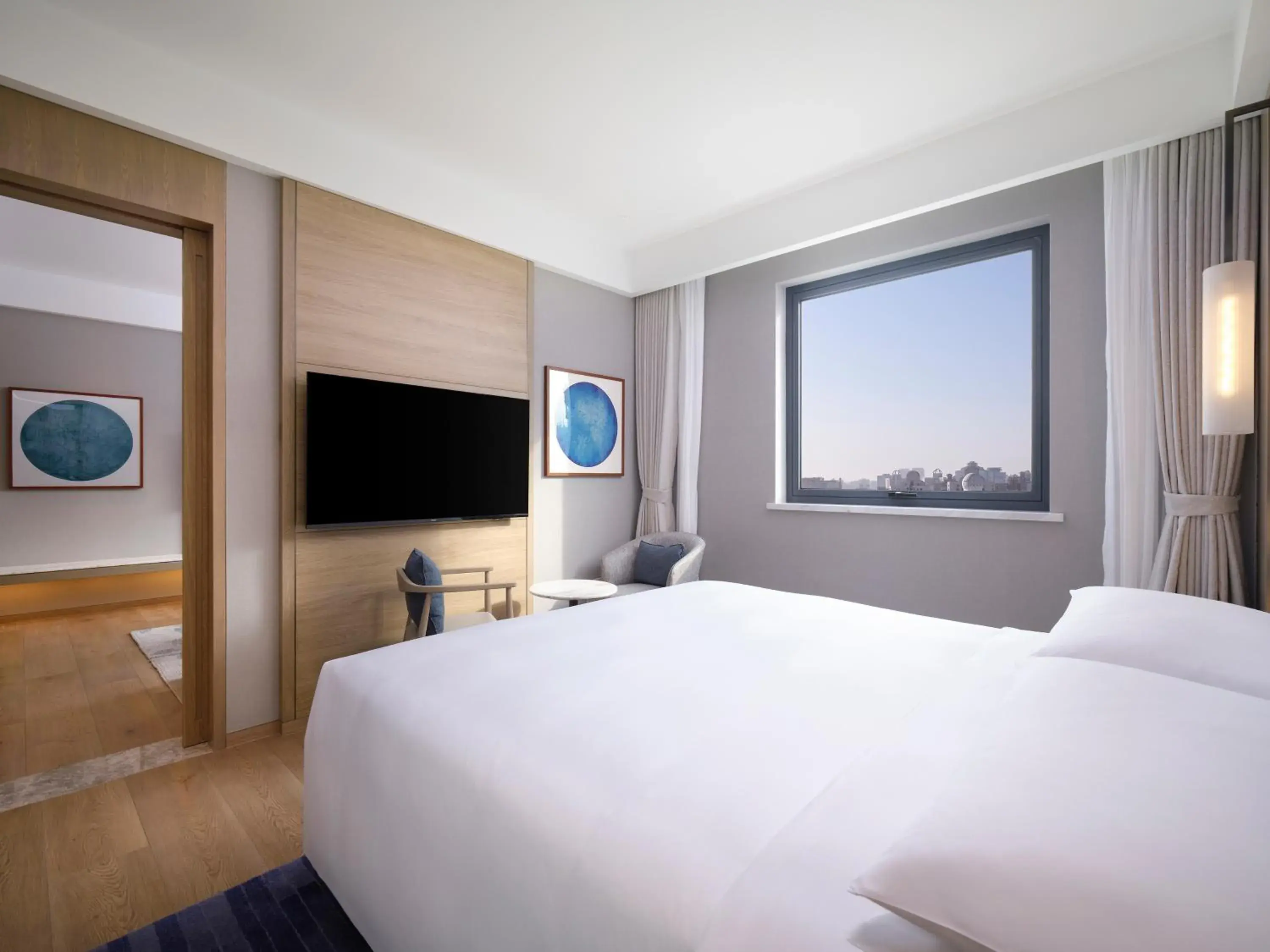 Bed in Courtyard By Marriott Shanghai Xujiahui